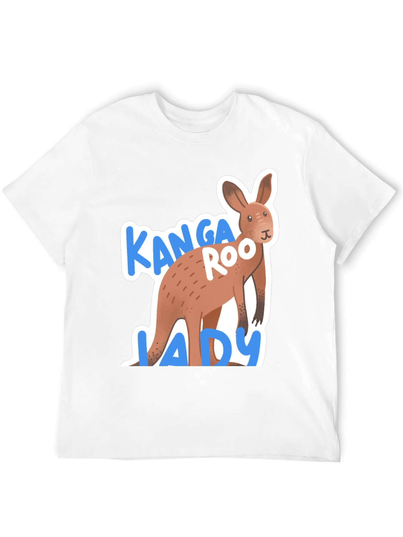 Black Kanga Roo Lady T-Shirt view 12
