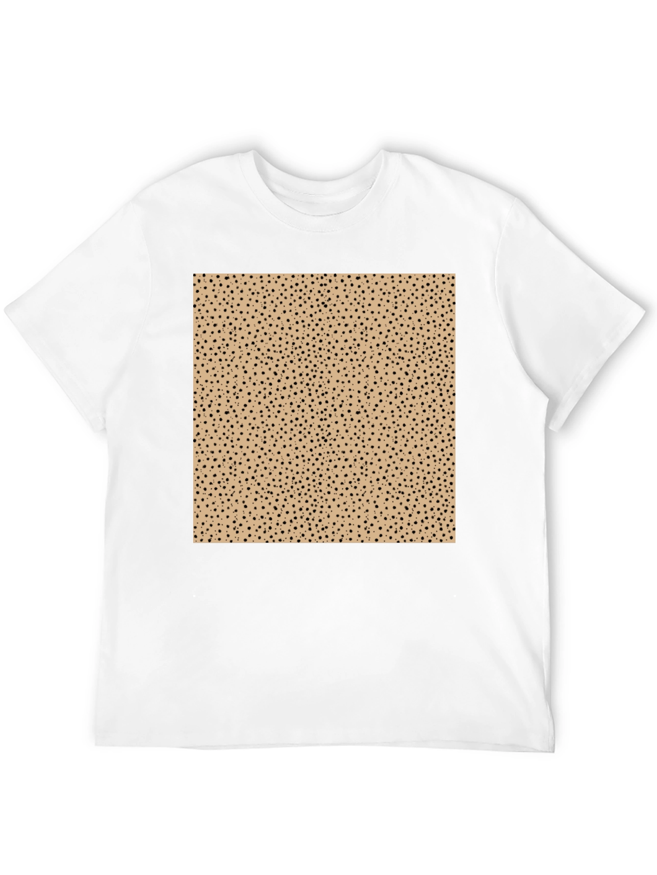 Black Unique Pattern Tee - Stylish & Comfortable Black T-Shirt view 12