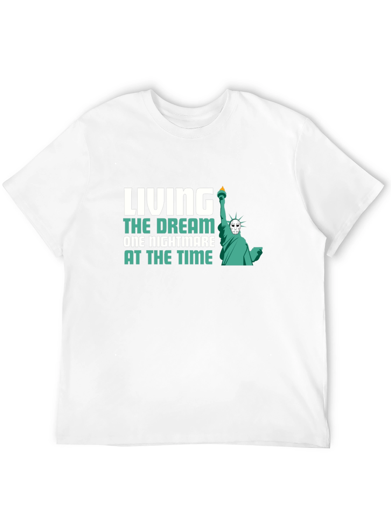 Black Living the Dream Nightmare T-Shirt view 12