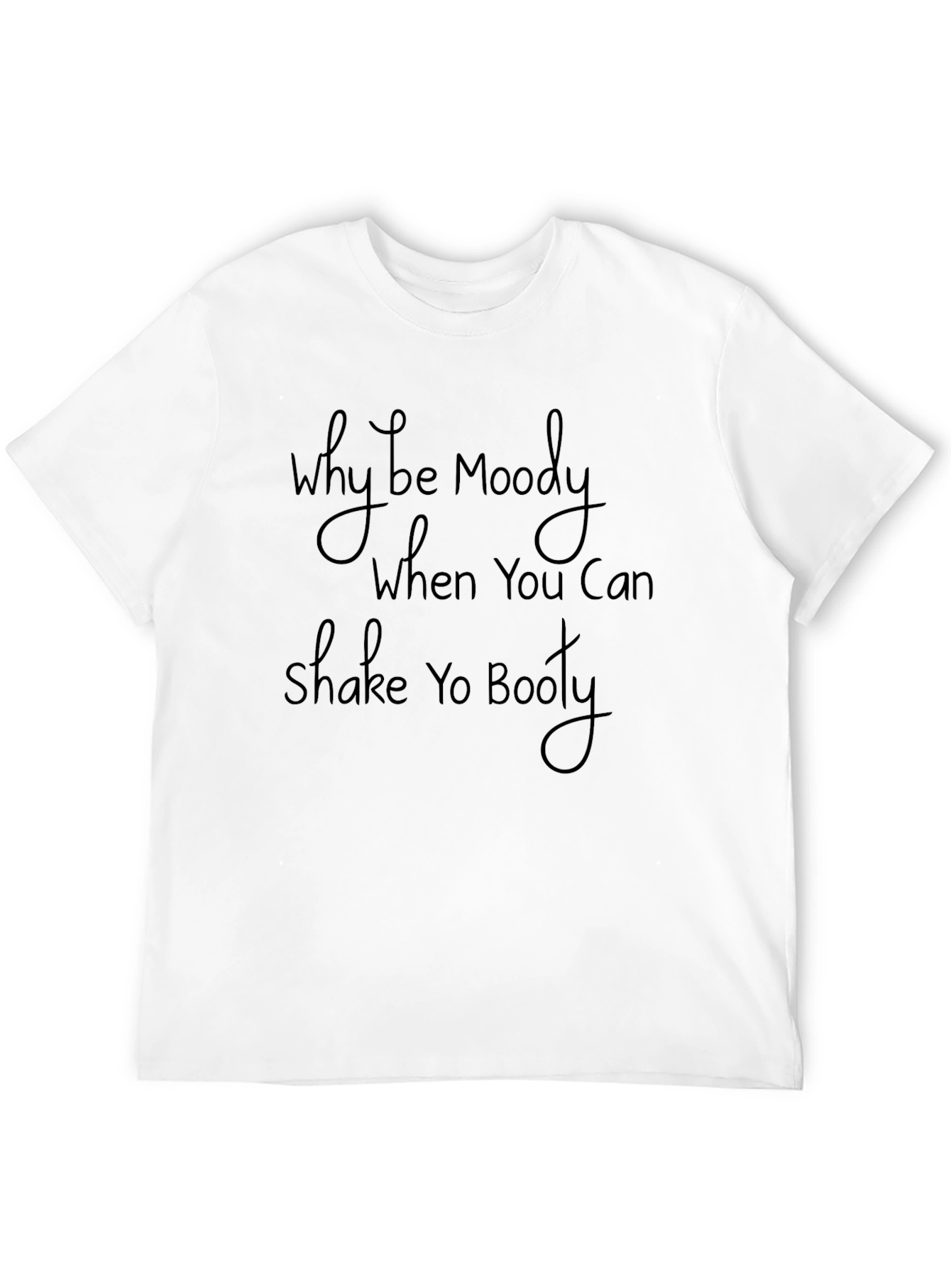 Black Shake Yo Booty T-Shirt - Trendy Tee view 12