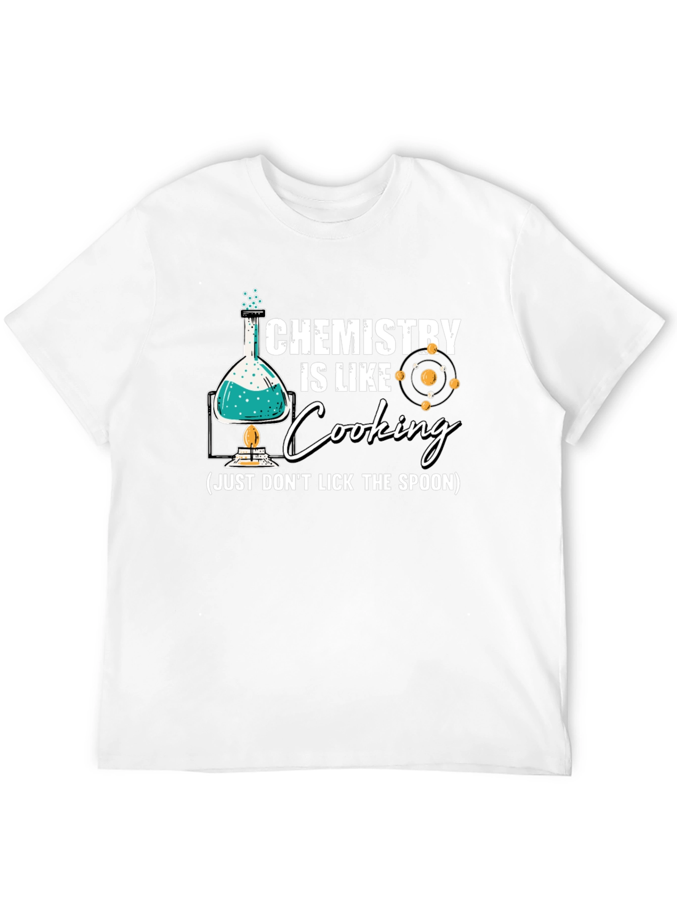 Black Chemistry is Like Cooking Funny T-Shirt view 12