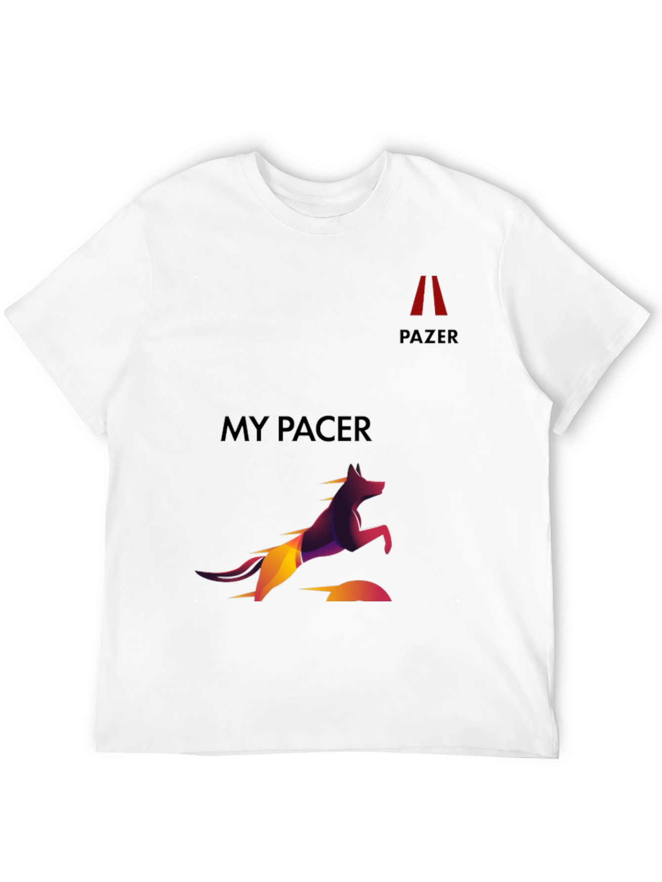 Black My Pacer Graphic Tee - Black Cotton Blend view 12