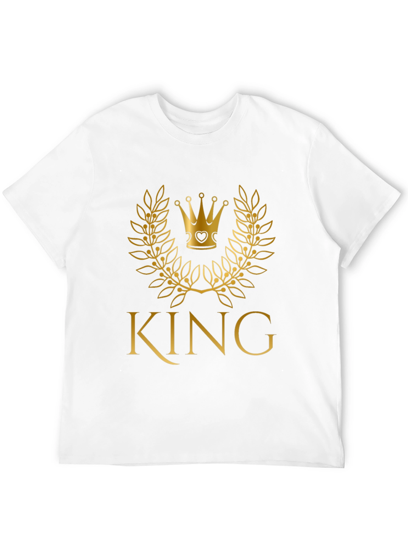 Black King Crown Graphic T-Shirt view 12