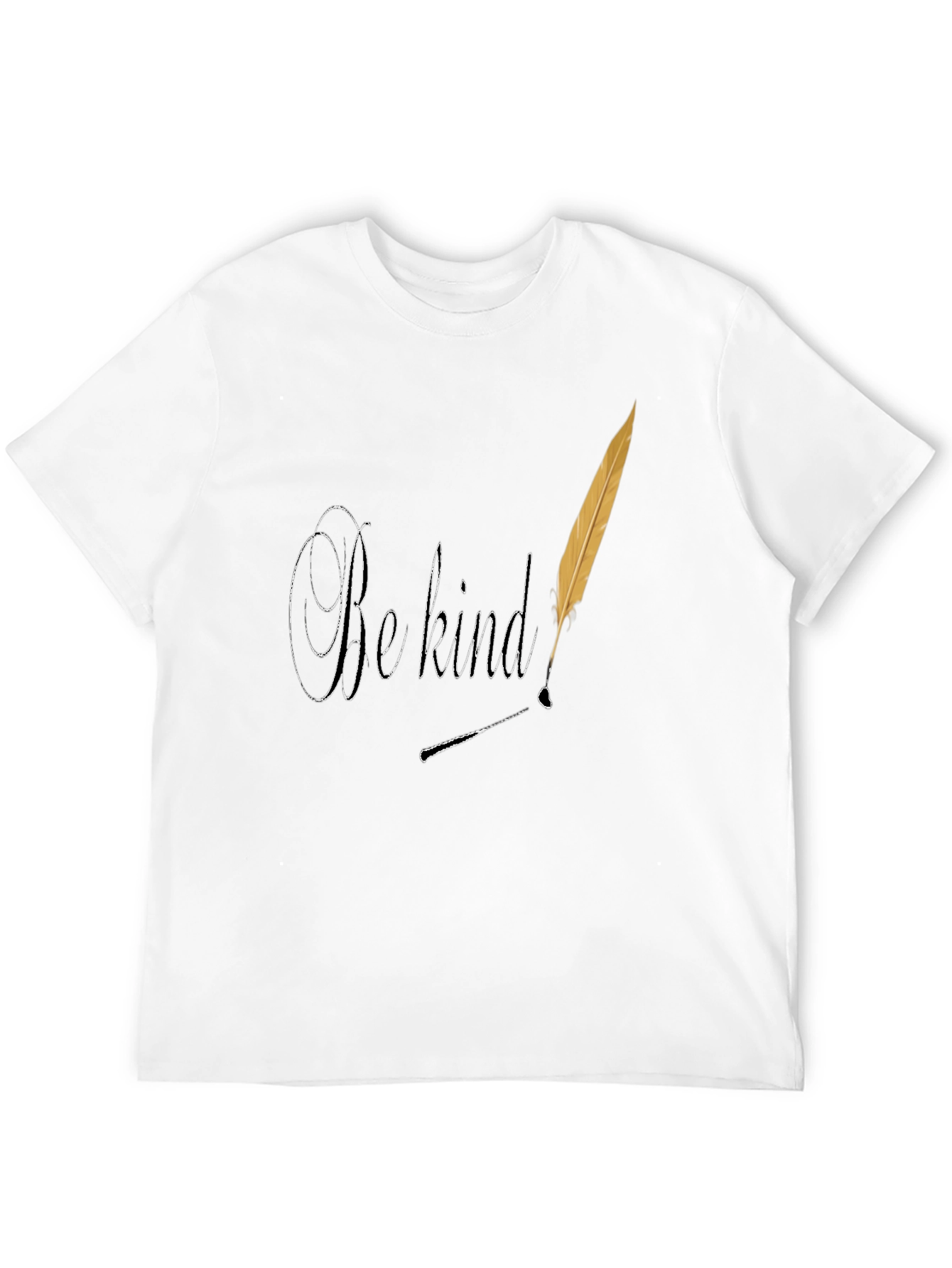 Black Be Kind T-Shirt - Stylish Inspirational Tee view 12