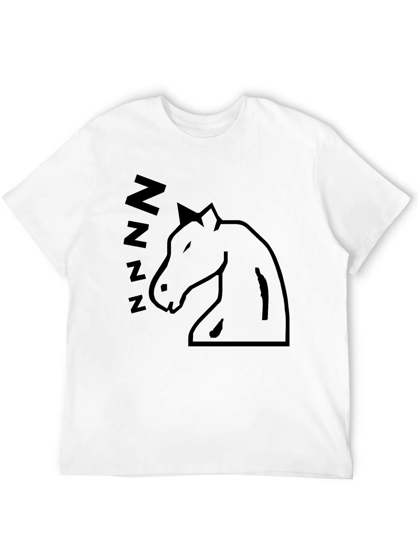 Black Sleeping Horse Graphic T-Shirt - Black view 12