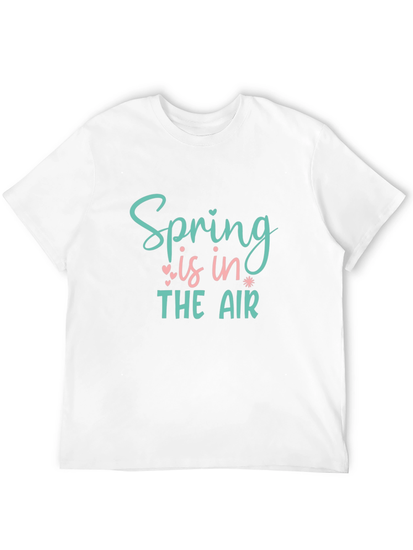 Black Spring is in the Air Graphic Tee - Black view 12