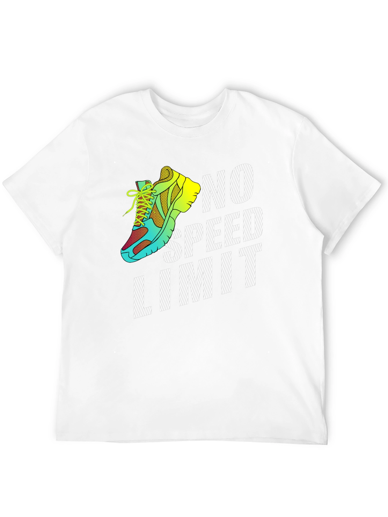 No Speed Limit Runner Graphic T-Shirt - 12