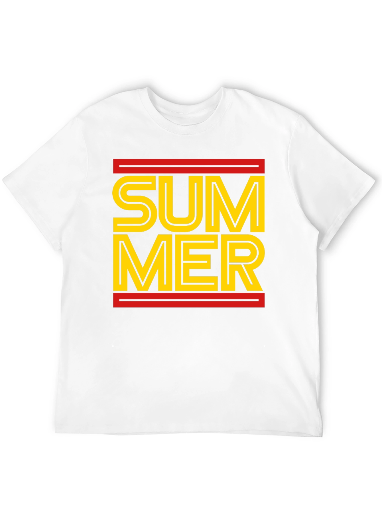 Black Summer Graphic Tee - Black Cotton Casual T-Shirt view 12