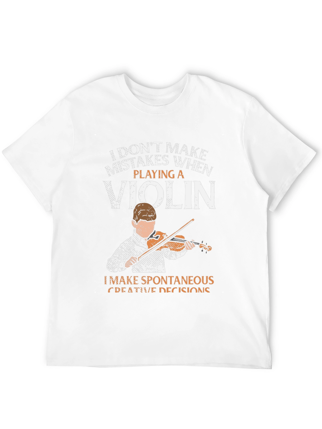 Black Violin Player T-Shirt - Funny Musician Tee view 12
