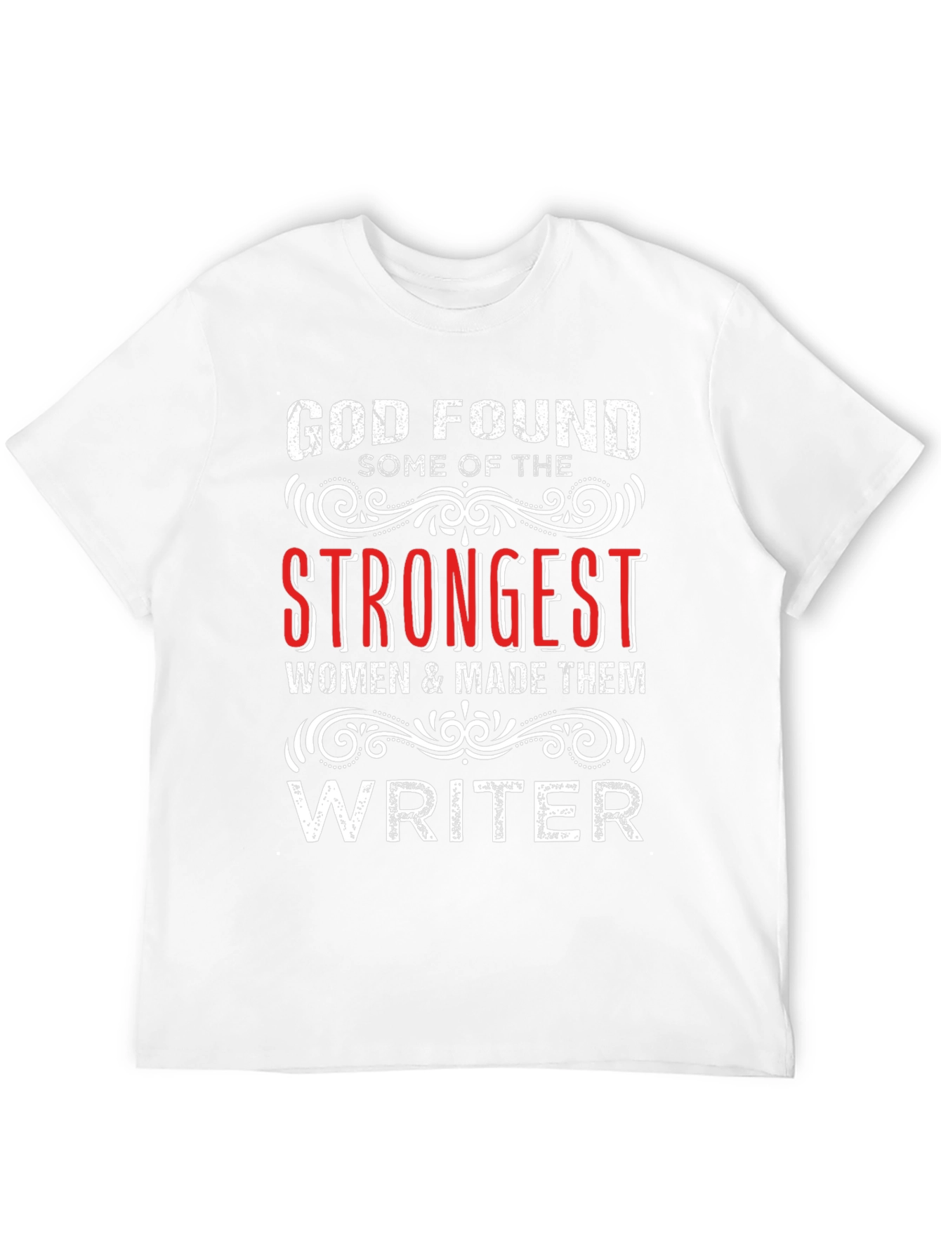 Black God Found Strongest Women Writer T-Shirt view 12