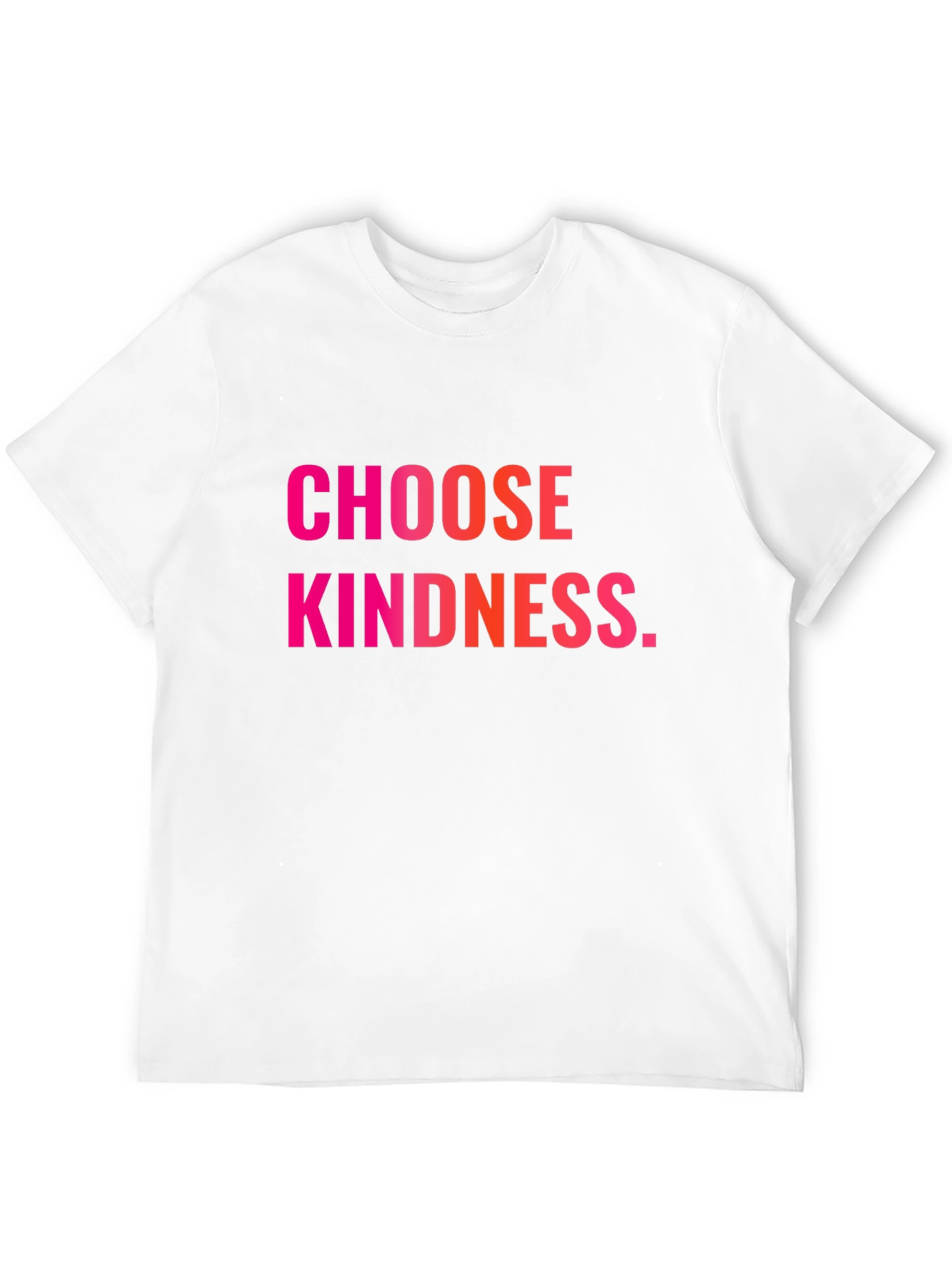 Black Choose Kindness Black Graphic T-Shirt view 12