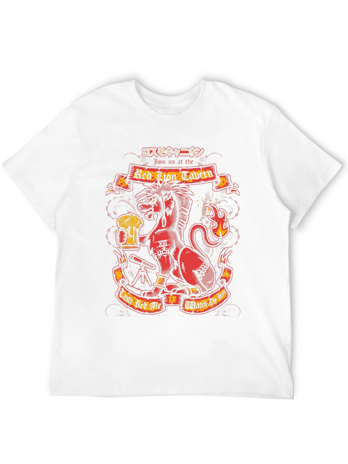 Black Red Lion Tavern Graphic Tee view 12