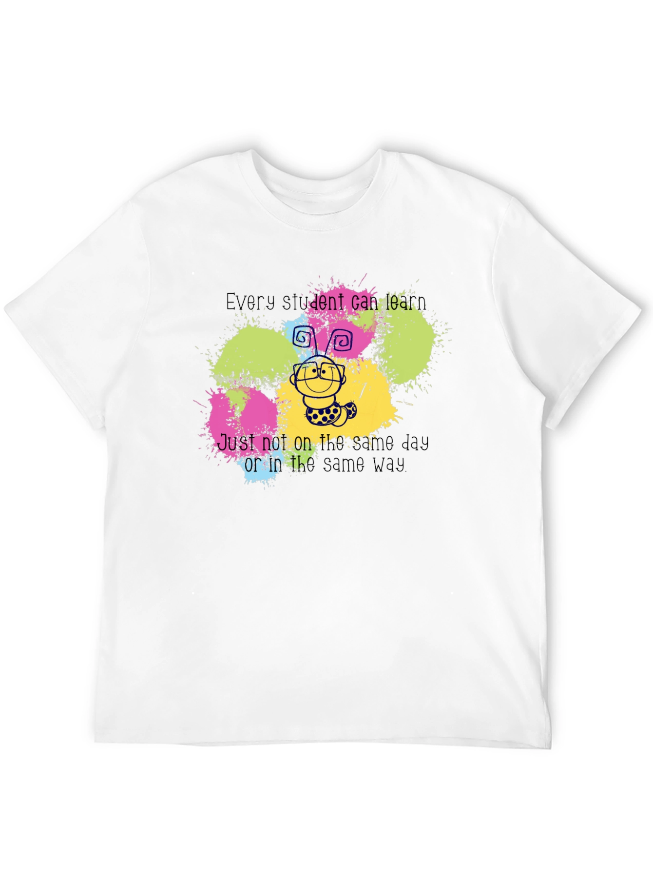 Black Every Student Can Learn T-Shirt view 12