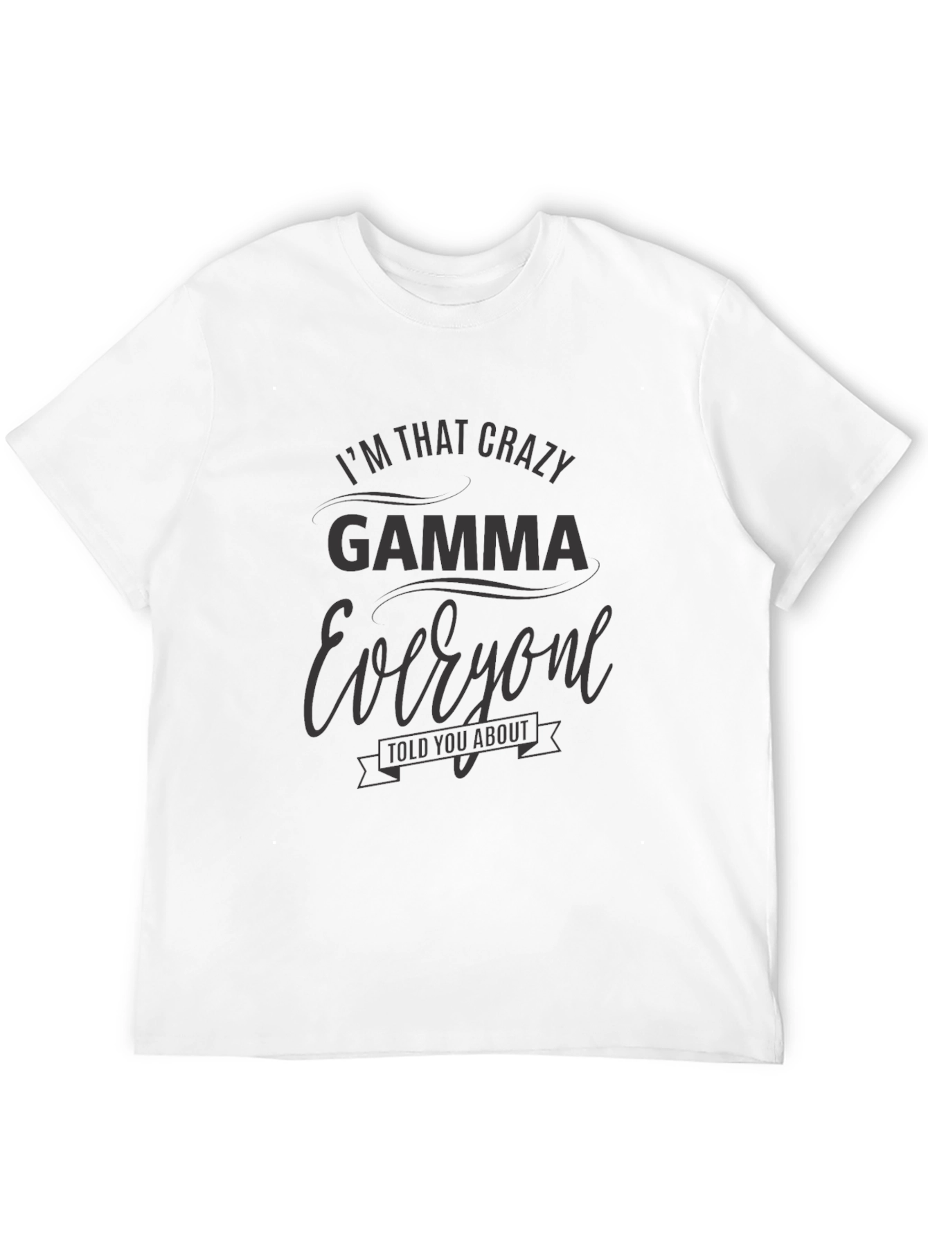 Black Crazy Gamma T-Shirt view 12