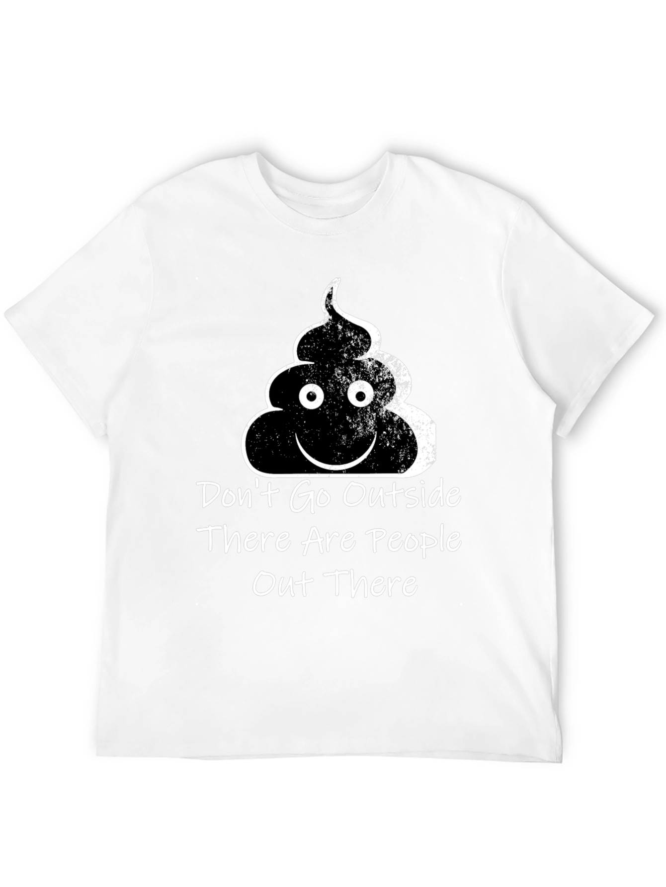 Black Don't Go Outside T-Shirt Funny Social Graphic Tee view 12
