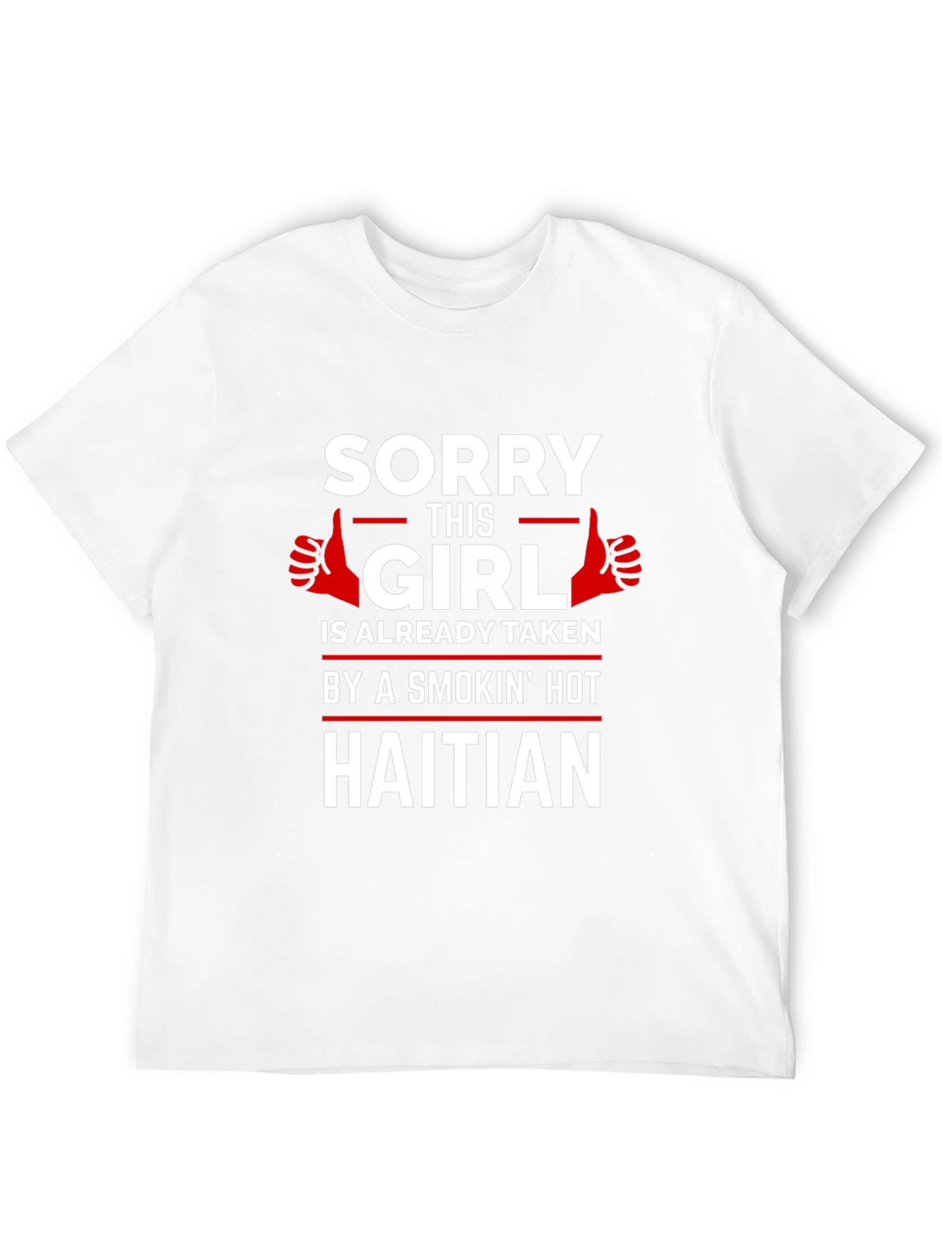 Black Sorry This Girl Is Already Taken Haitian T-Shirt view 12