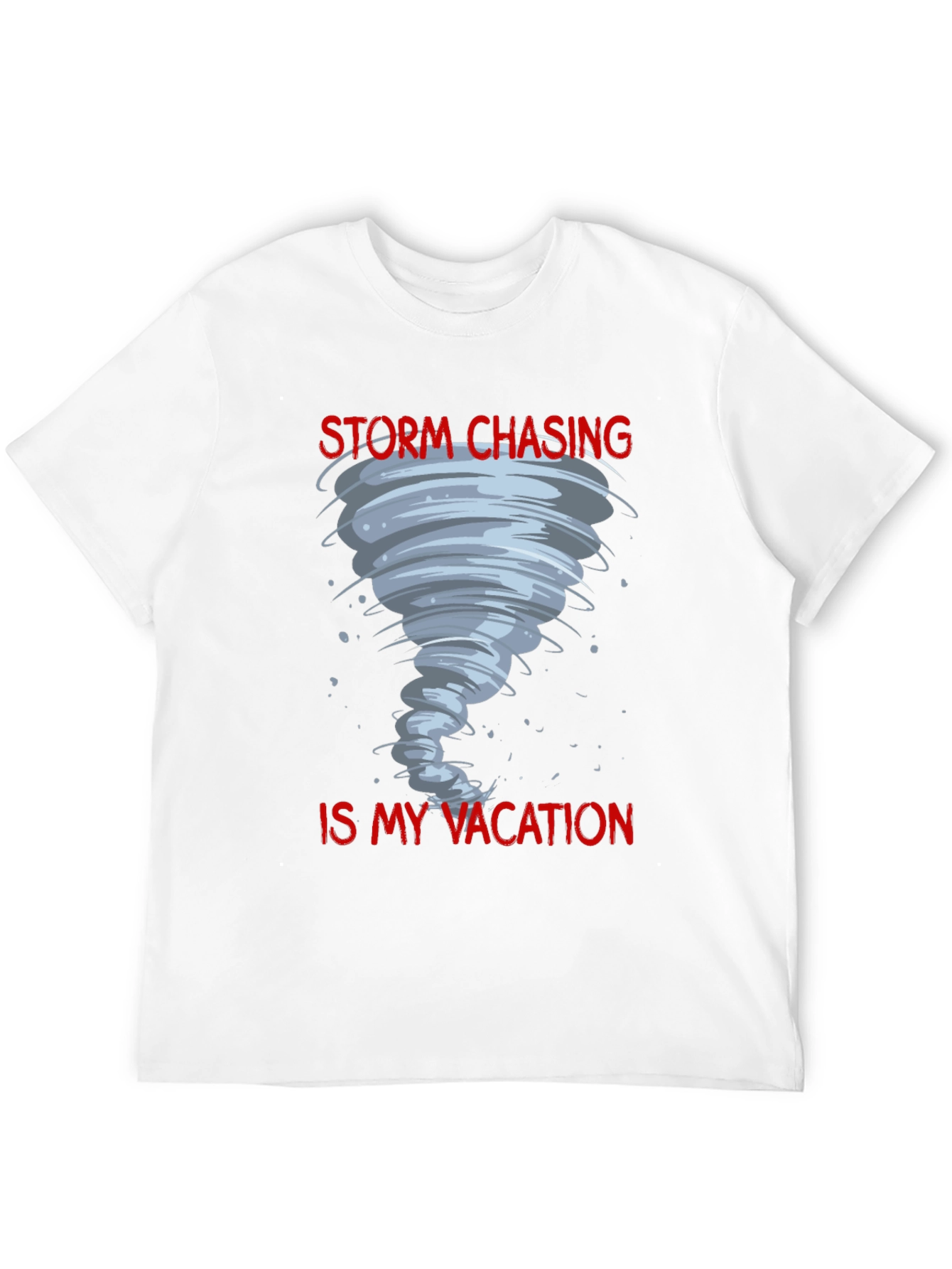 Black Storm Chasing Vacation Tee view 12