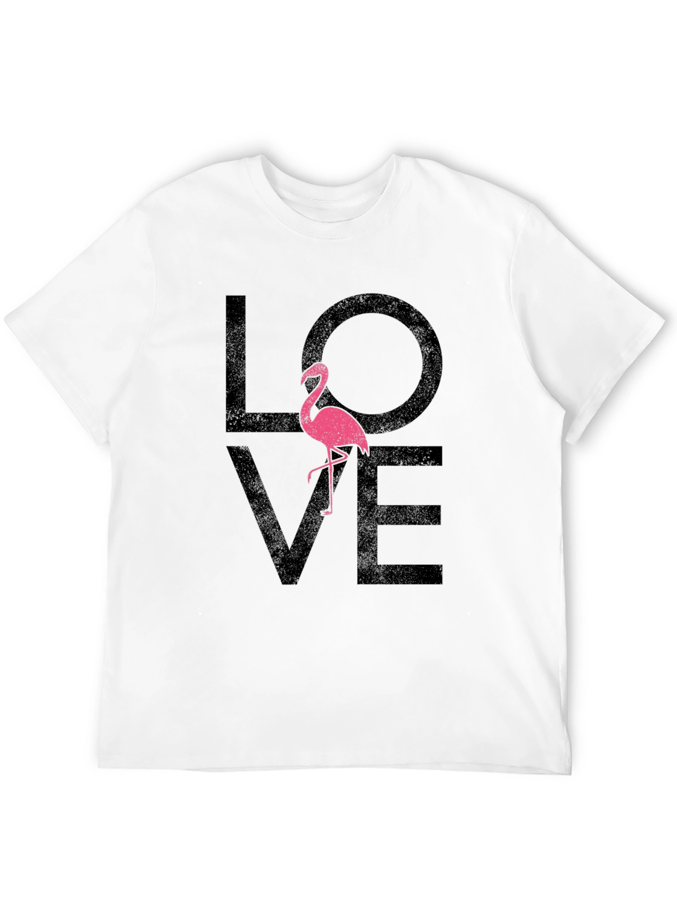 Black Flamingo Love T-Shirt - Stylish Graphic Tee view 12