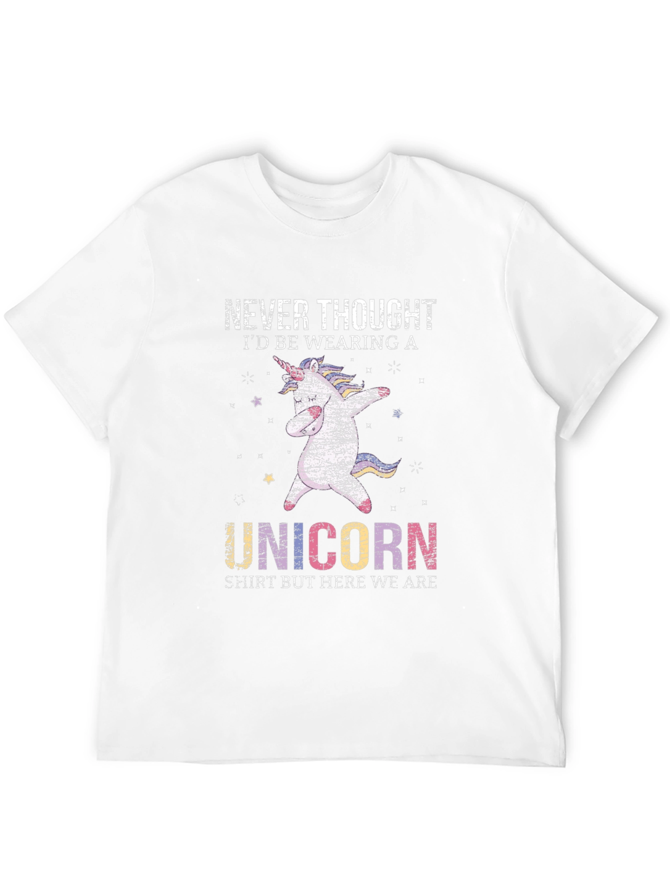 Dabbing Unicorn Graphic Tee - Never Thought... - 12