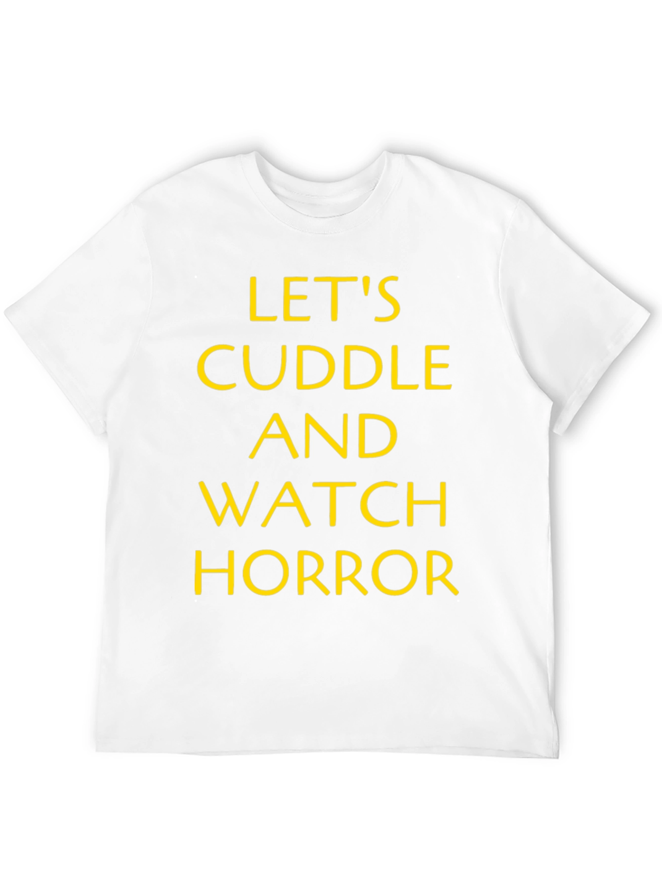 Black Cuddle and Watch Horror T-Shirt view 12