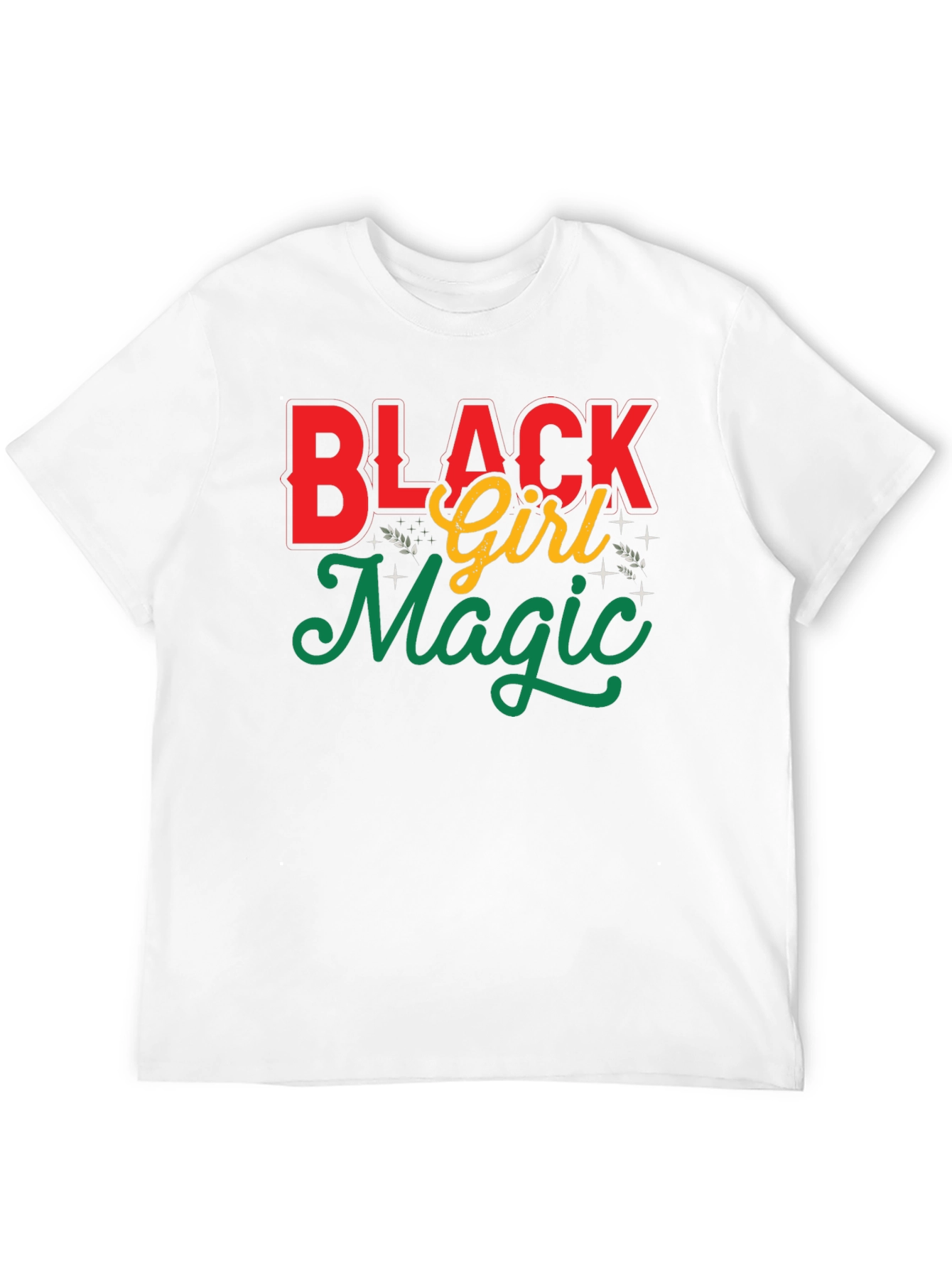 Black Black Girl Magic Graphic T-Shirt view 12