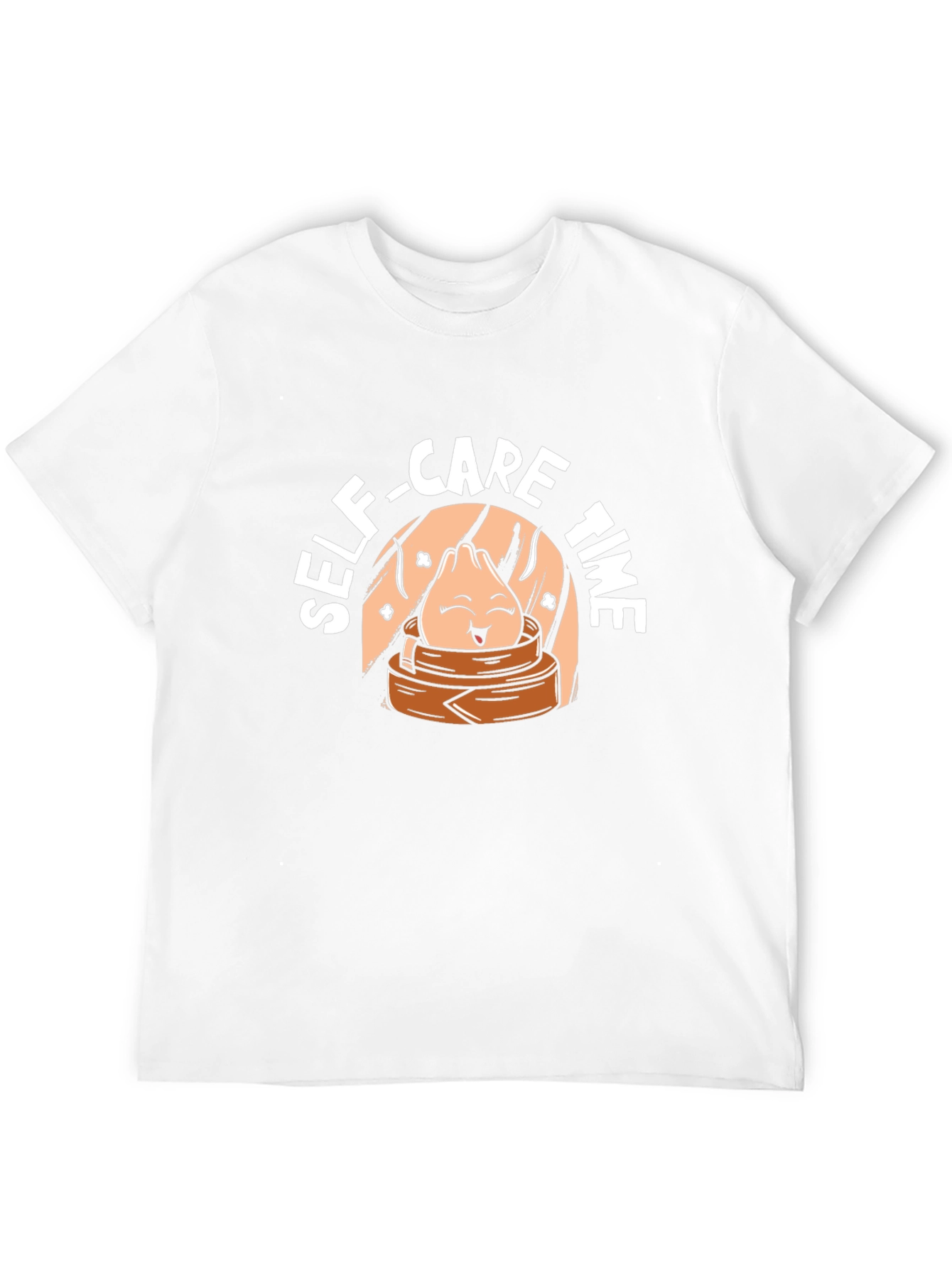 Black Self-Care Time Dumpling Graphic Tee view 12