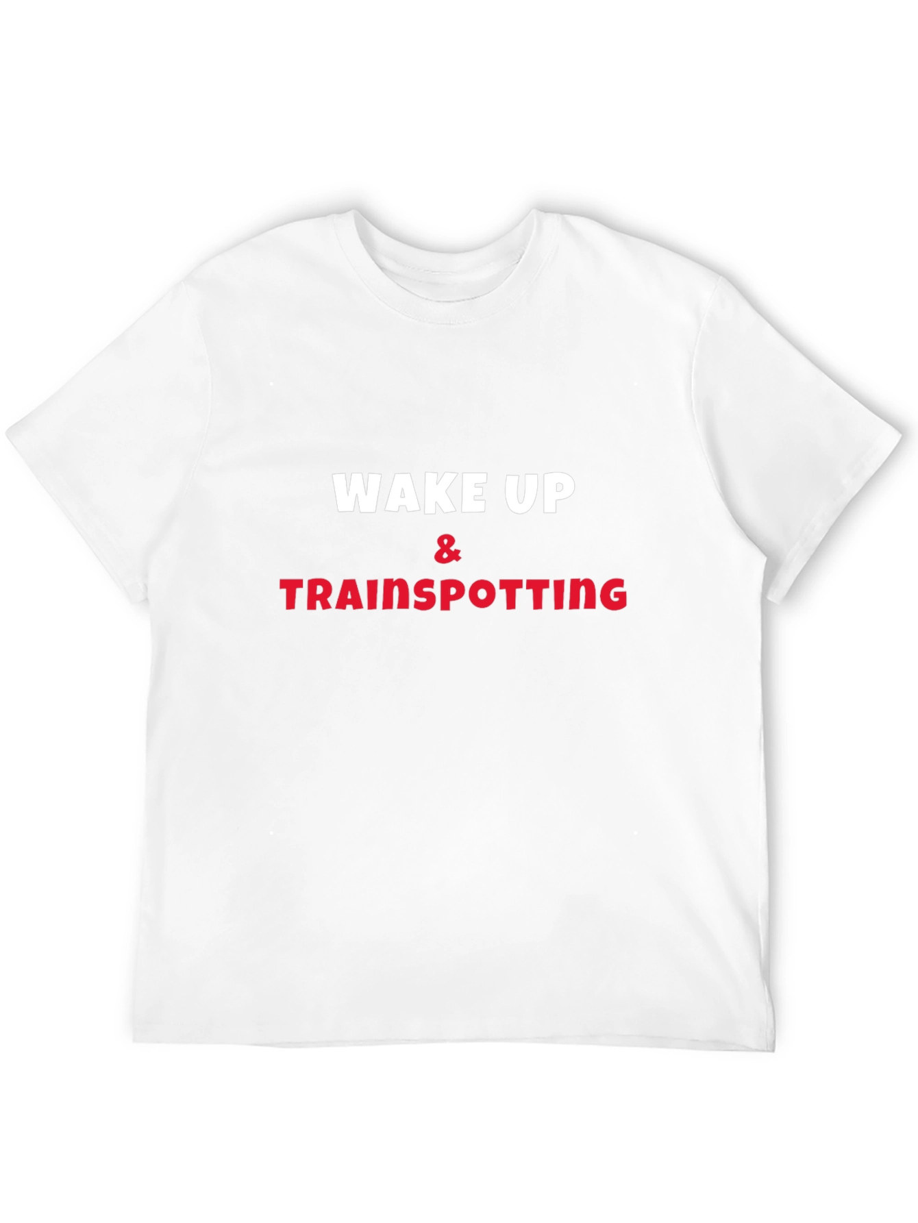 Black Wake Up & Trainspotting Graphic Tee - Unisex view 12