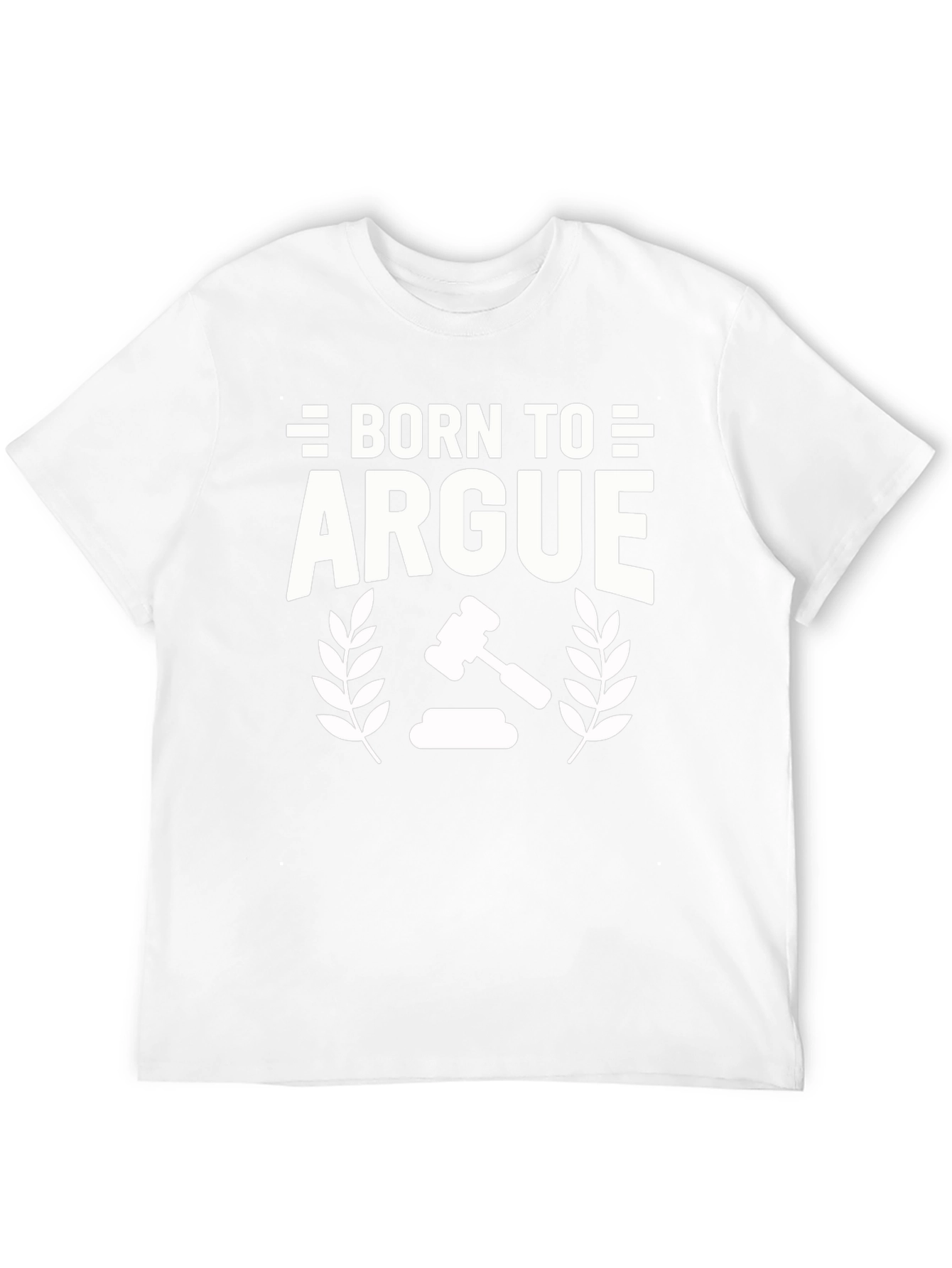 Black Born to Argue T-Shirt - Funny Lawyer Tee view 12