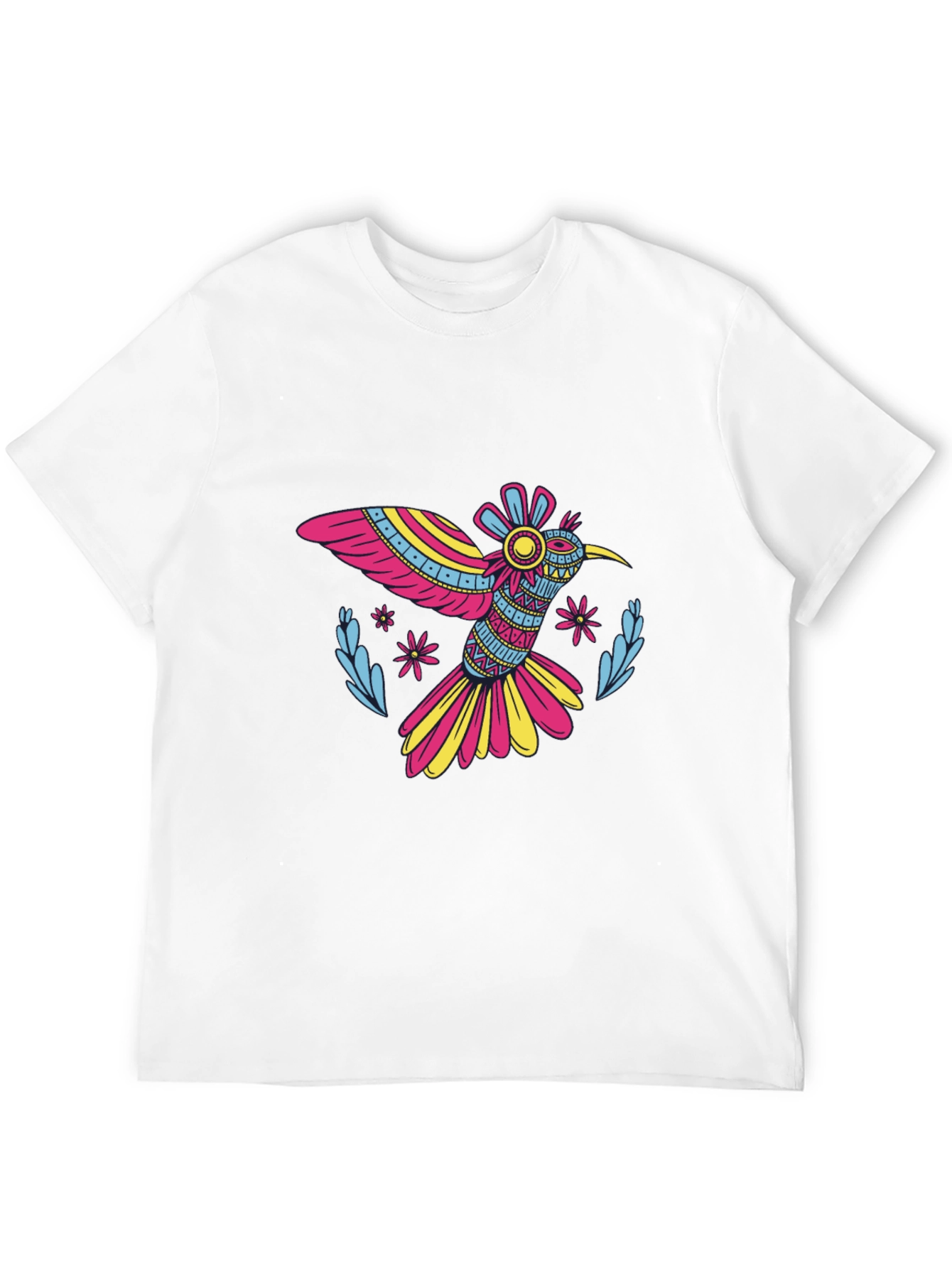 Black Hummingbird Graphic T-Shirt - Vibrant & Stylish! view 12
