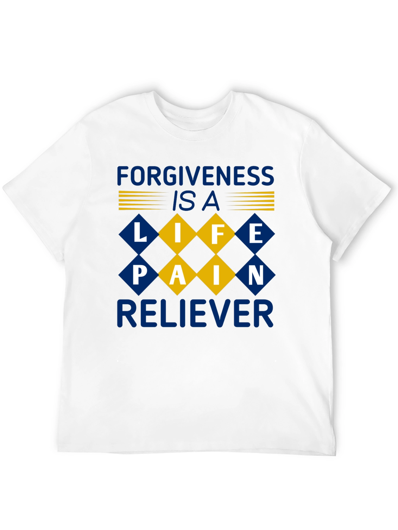 Black Forgiveness Pain Reliever Black T-Shirt view 12