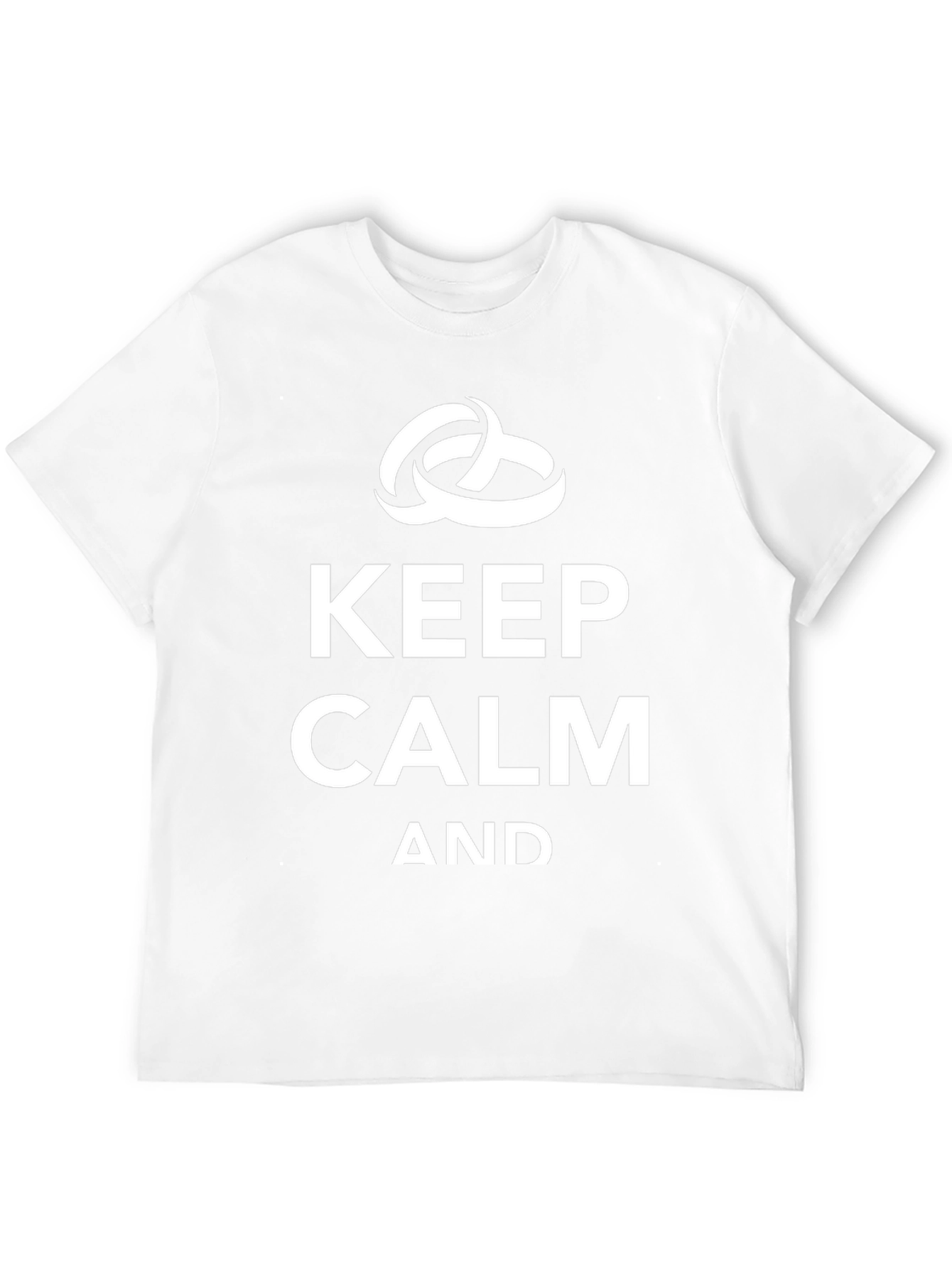 Black Keep Calm and Get Married T-Shirt - Black Crew Neck view 12