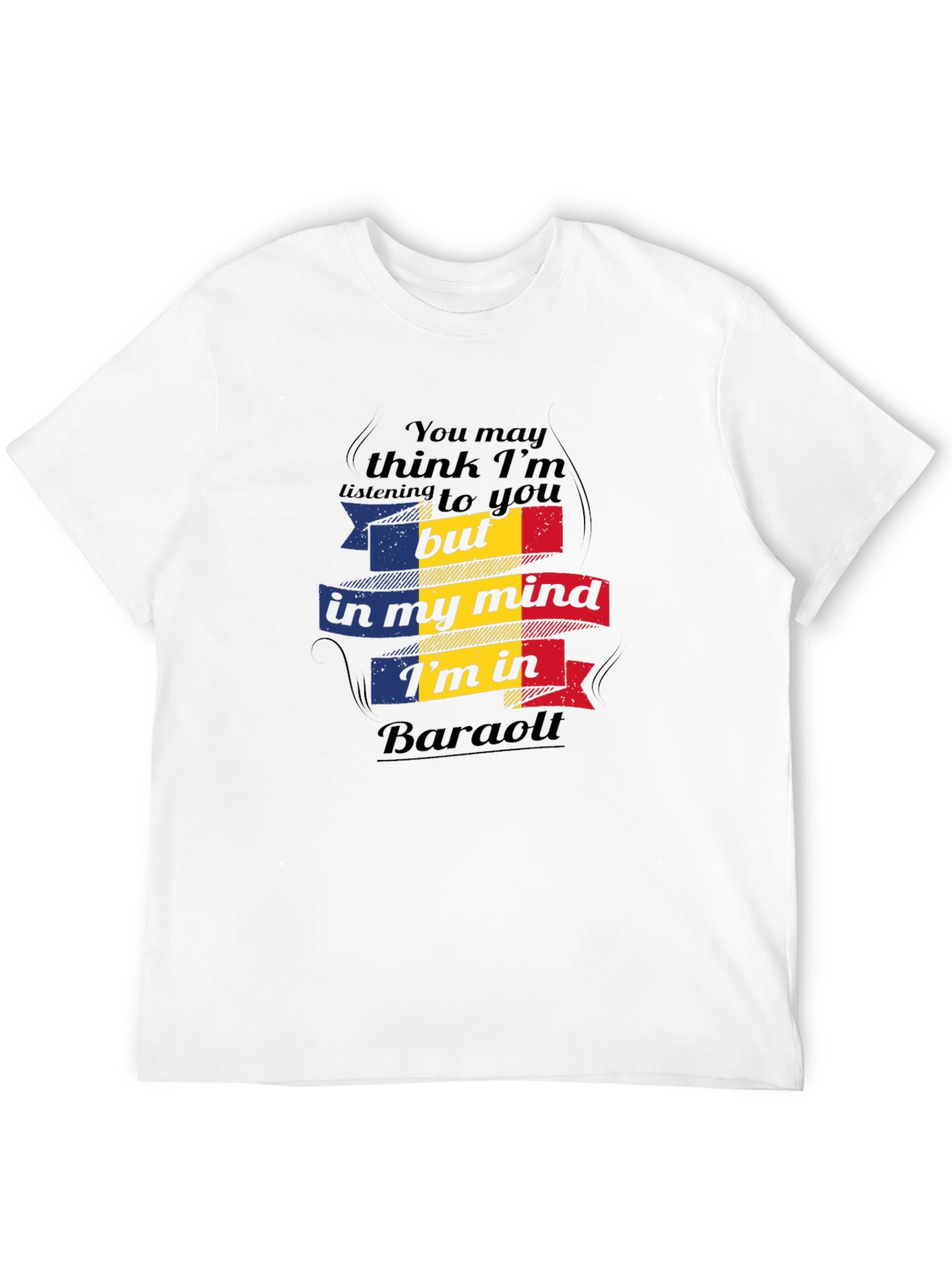 Black Baraolt Mind T-Shirt - Romania Flag Tee view 12