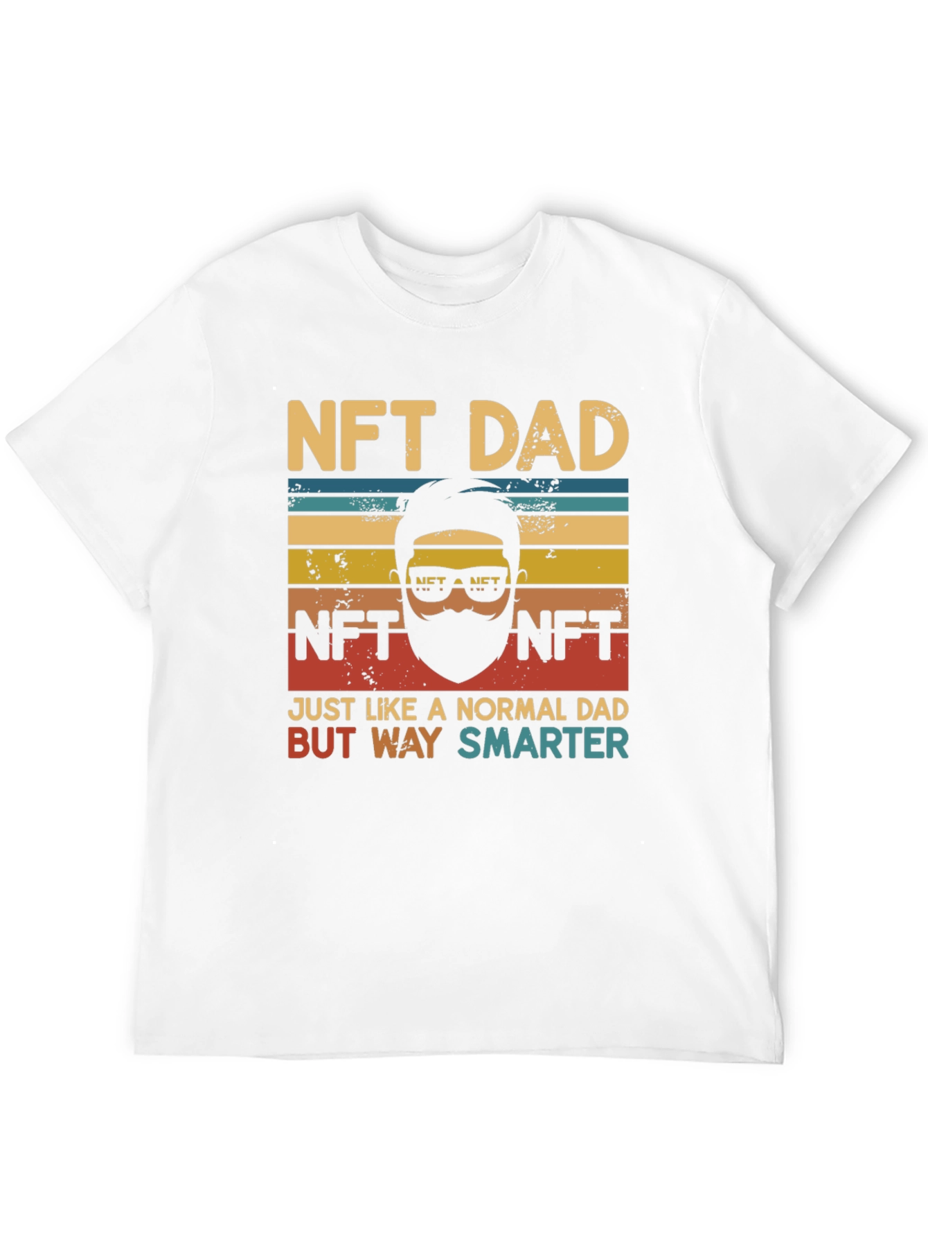 Black NFT Dad Graphic T-Shirt view 12