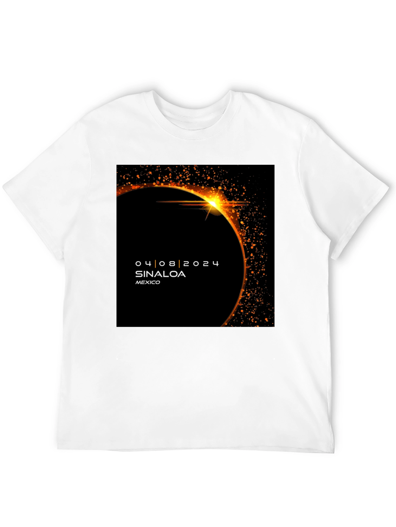 Sinaloa Mexico 2024 Eclipse T-Shirt - 12