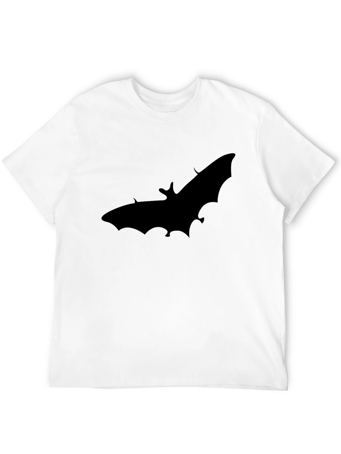 Black Bat Graphic Black T-Shirt - Halloween Tee view 12