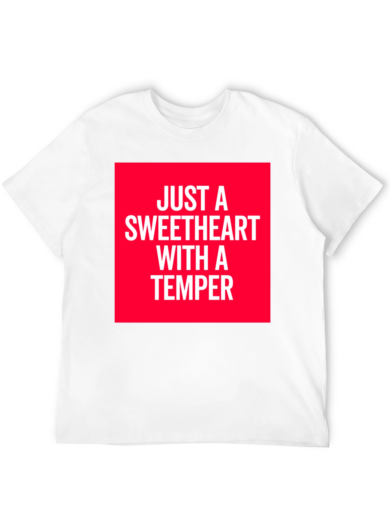 Black Sweetheart With A Temper Graphic T-Shirt view 12