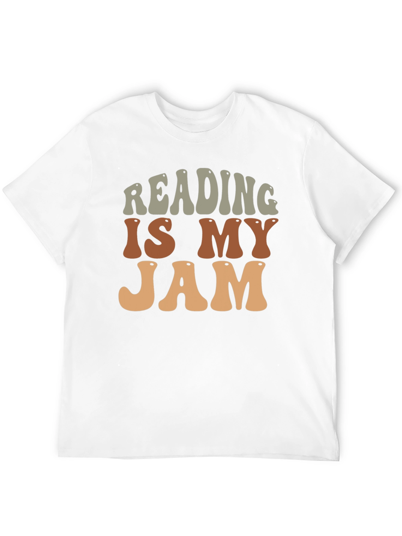Black Reading Is My Jam Retro Graphic Tee view 12