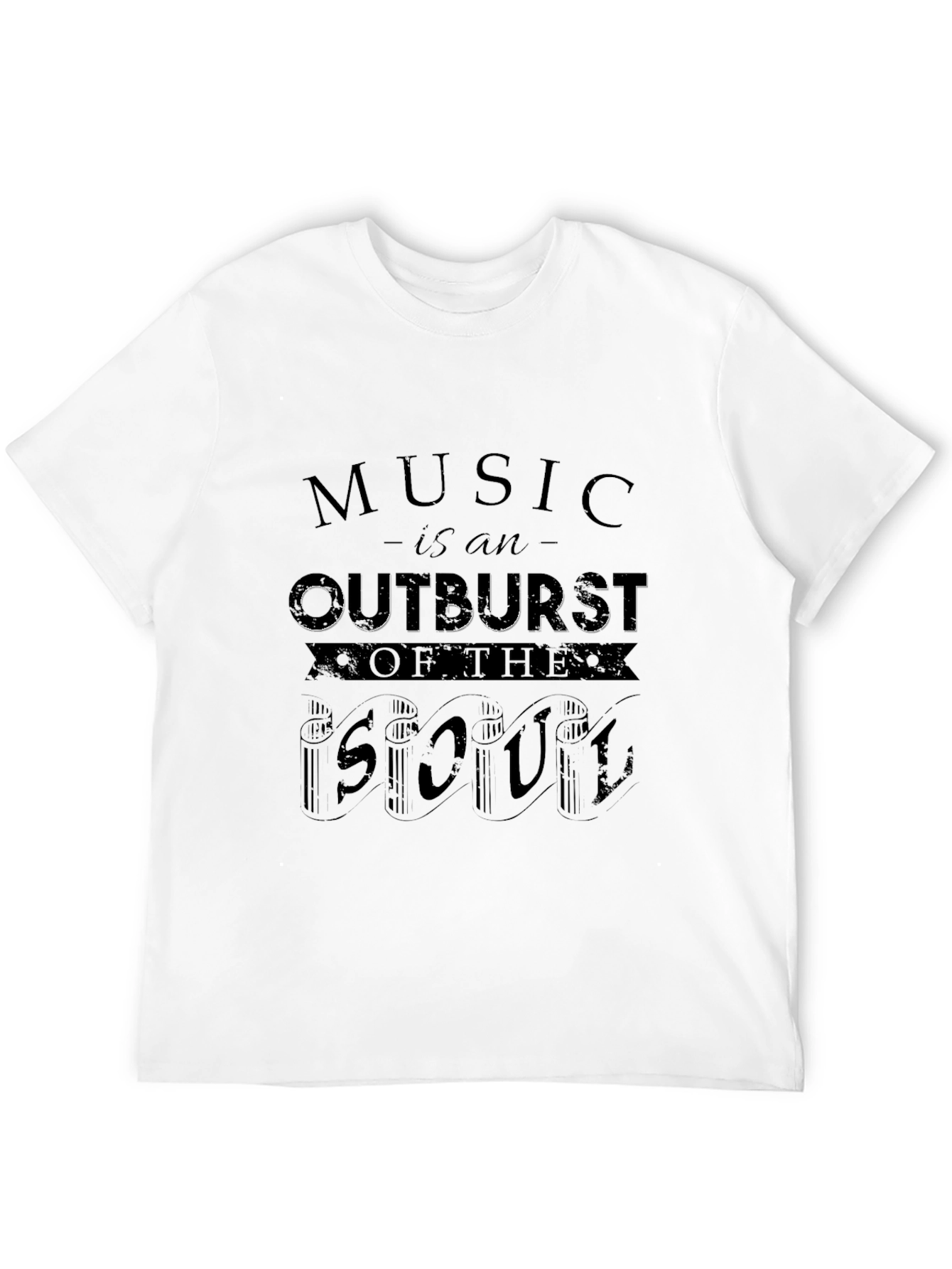 Black Music Is An Outburst Of The Soul Graphic T-Shirt view 12