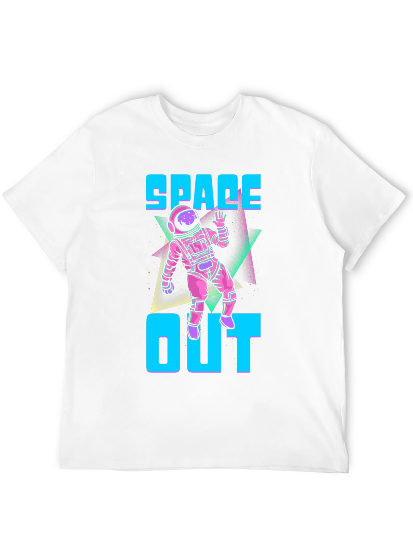 Black Space Out Graphic T-Shirt view 12