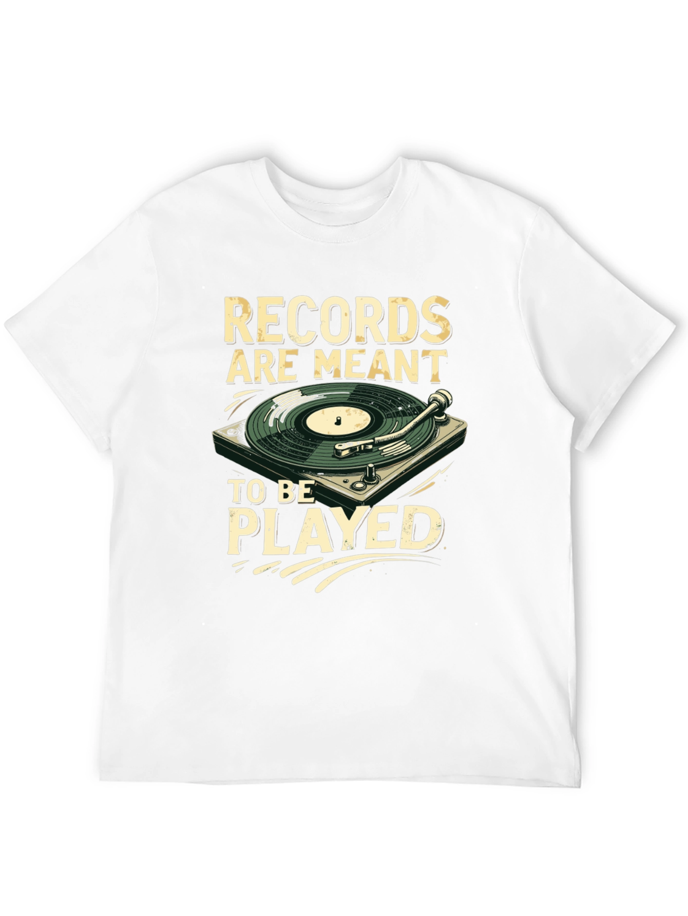 Black Records Are Meant To Be Played T-Shirt view 12