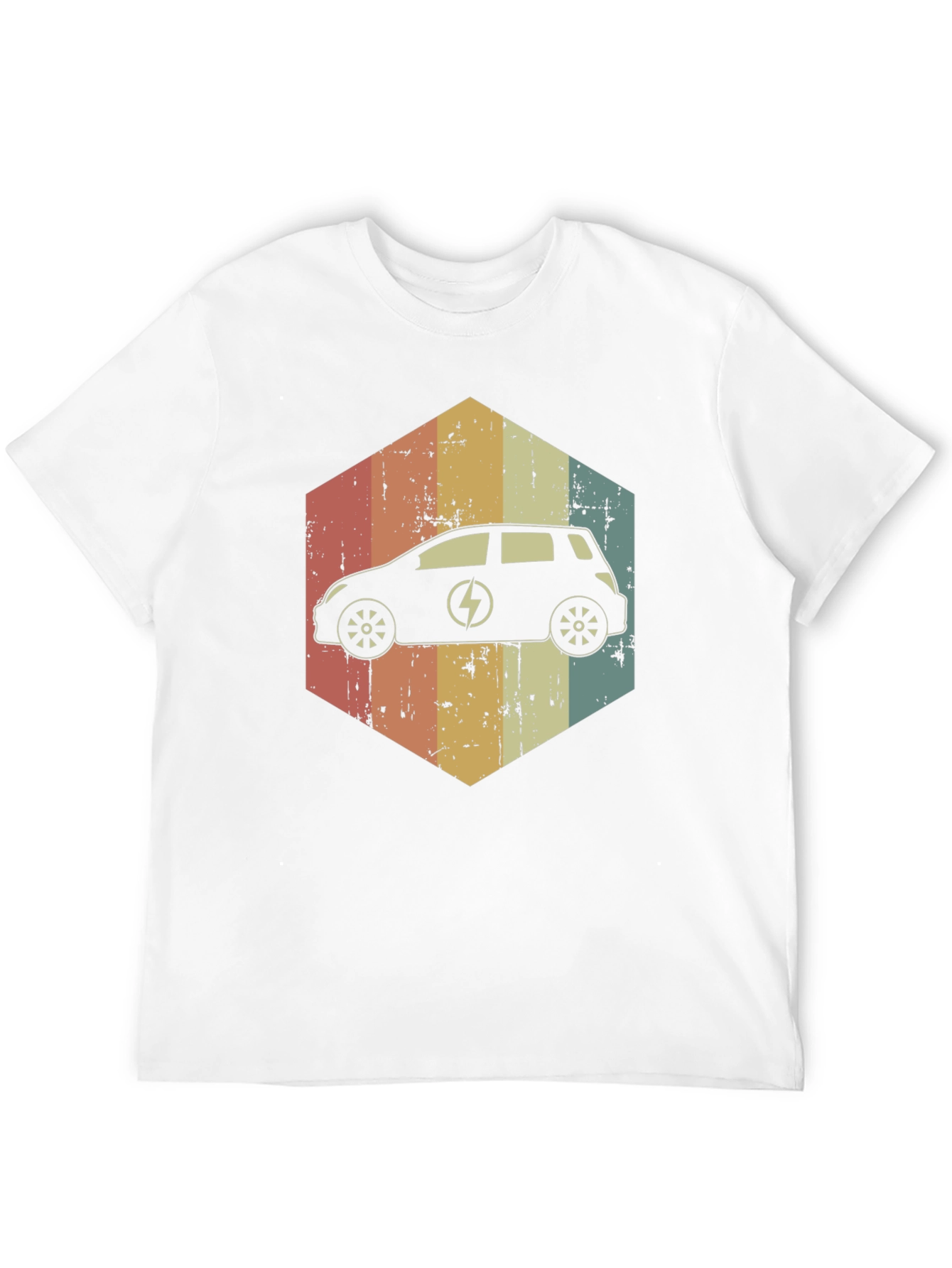 Electric Car Retro T-Shirt - Eco-Friendly Fashion - 12