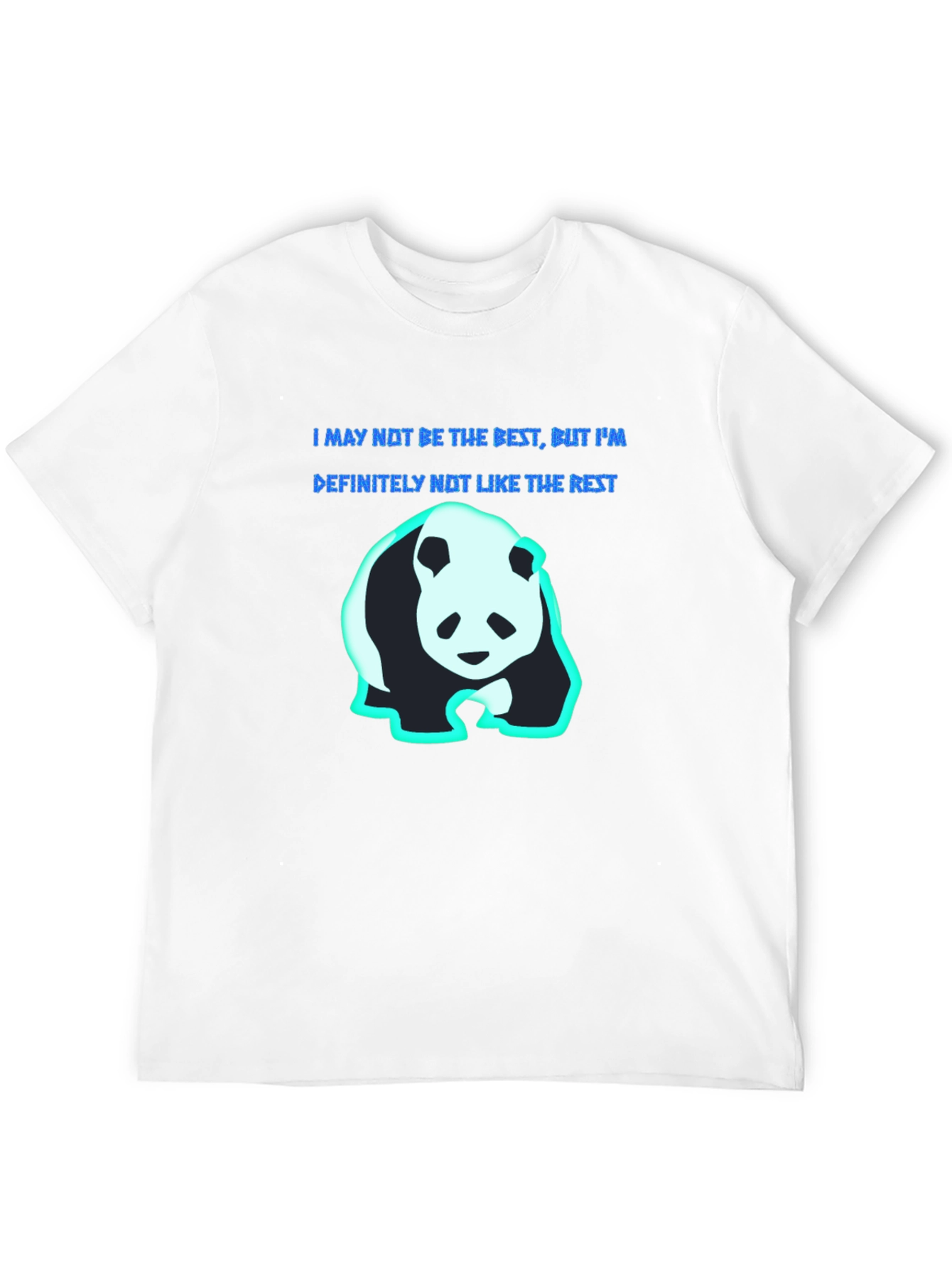 Black Panda Graphic T-Shirt - I'm Not Like The Rest view 12