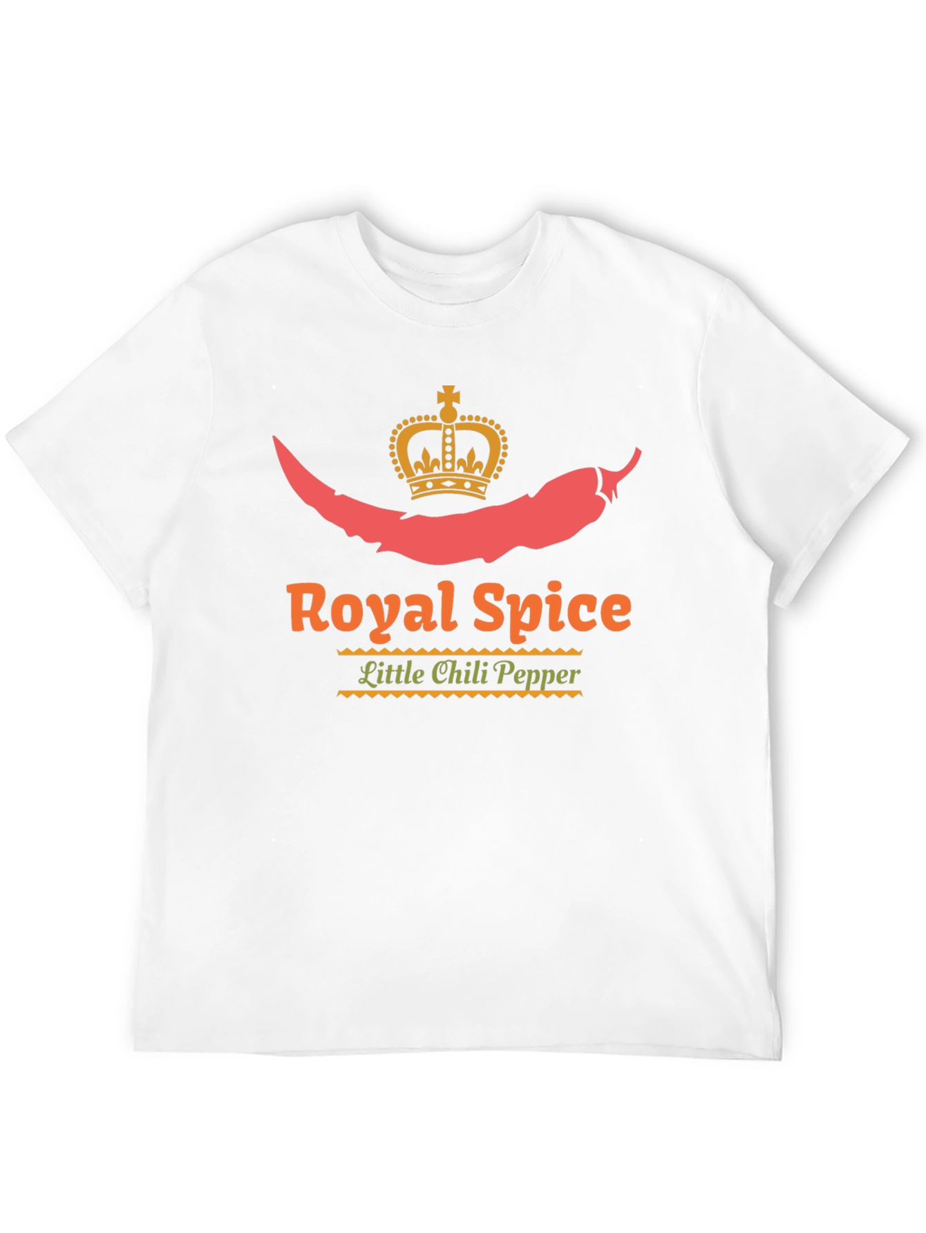 Black Royal Spice Chili Pepper Graphic Tee view 12