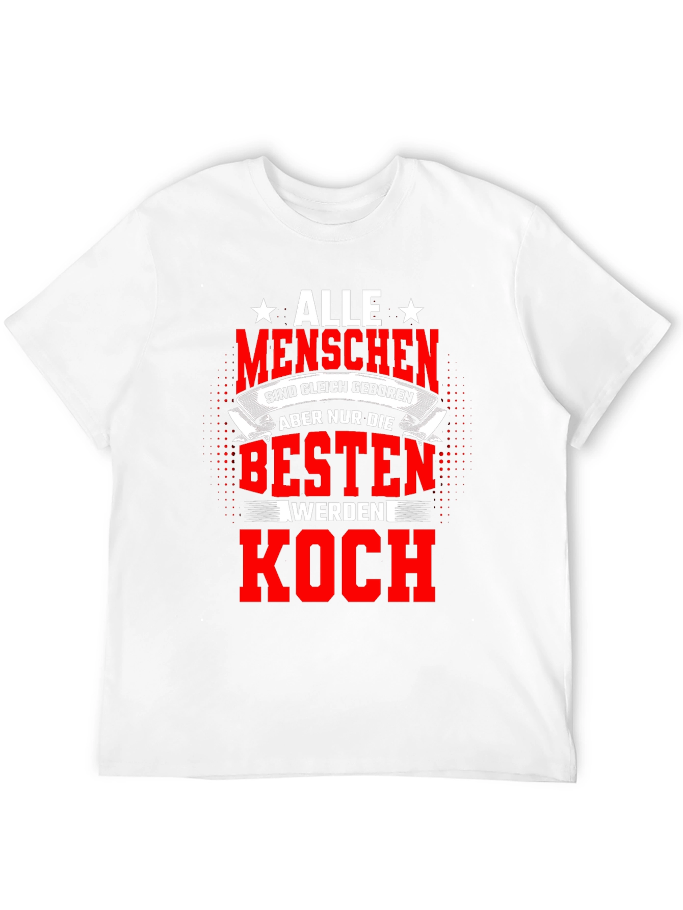 Black Alle Menschen Koch T-Shirt - Funny Chef Tee view 12