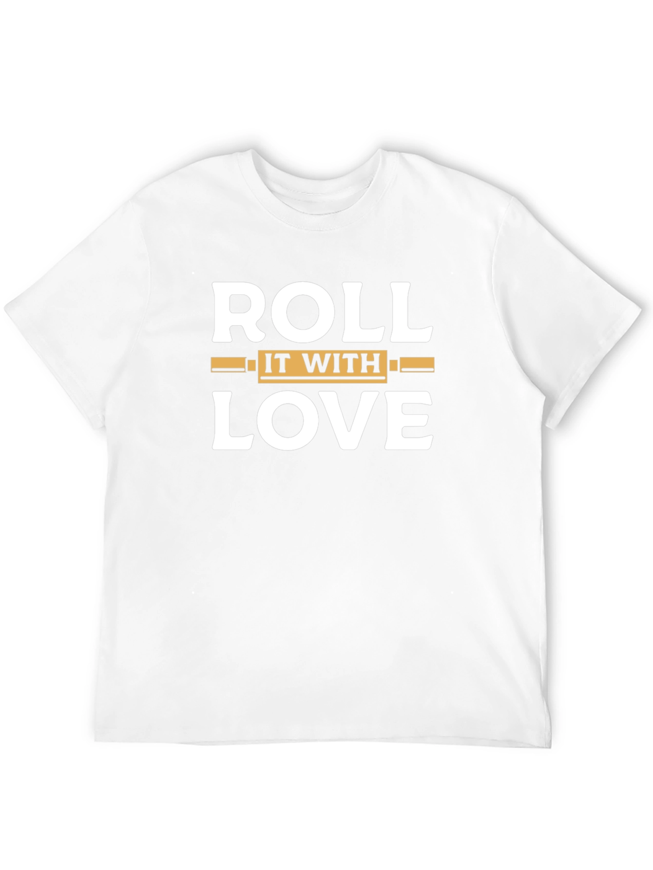 Black Roll It With Love Black Graphic Tee view 12