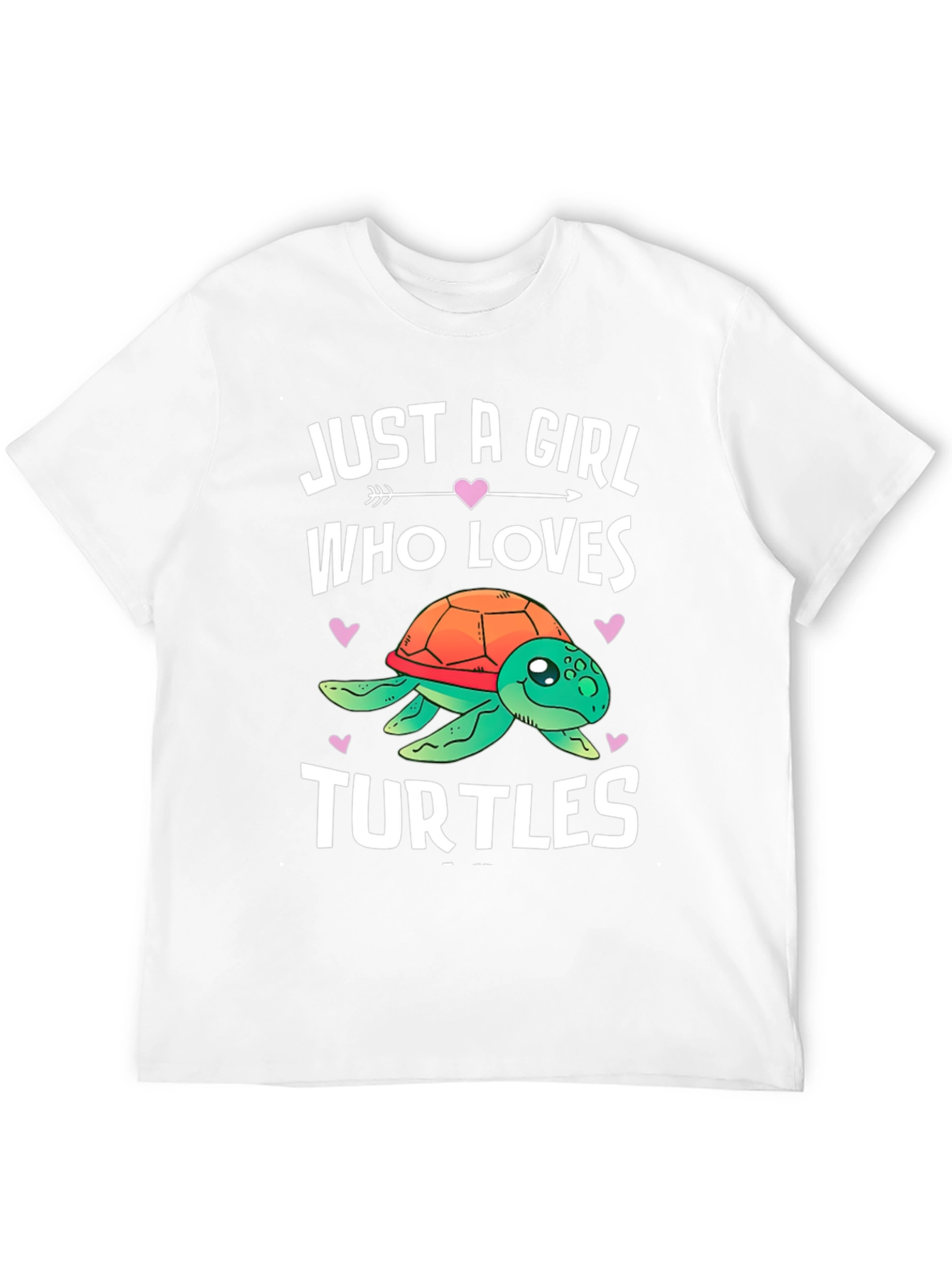Black Girl Who Loves Turtles Black T-Shirt view 12