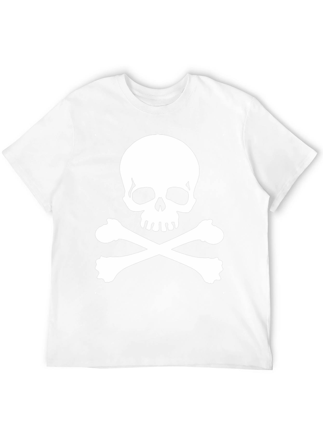 Black Skull & Crossbones Black T-Shirt - Pirate Style! view 12