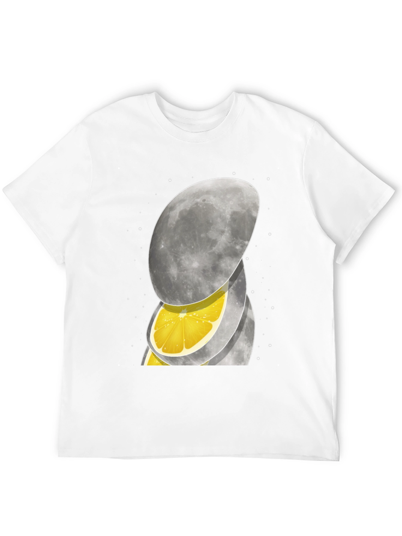 Black Lemon Moon Graphic Tee - Unique Design! view 12