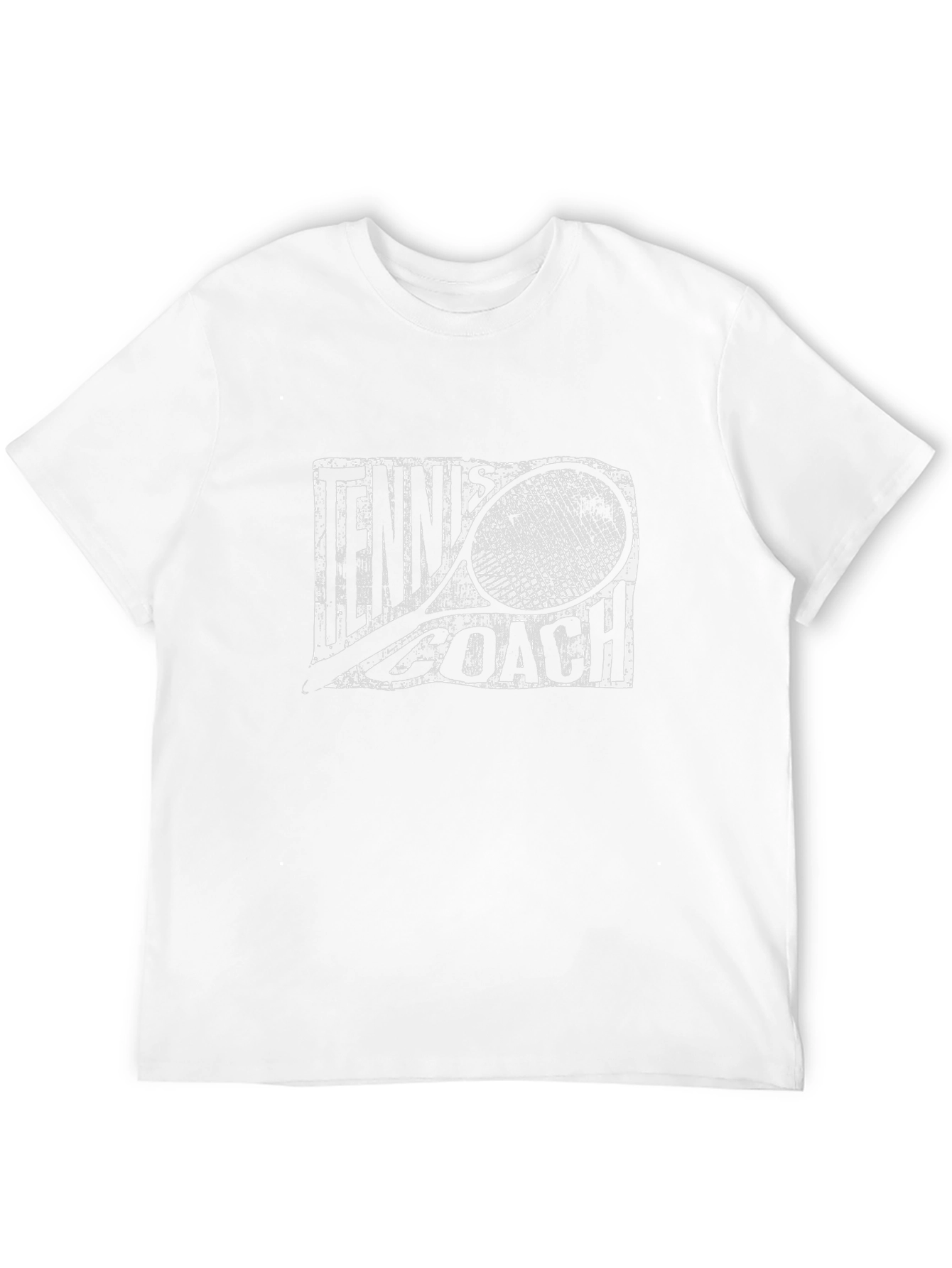 Black Tennis Coach Graphic T-Shirt view 12