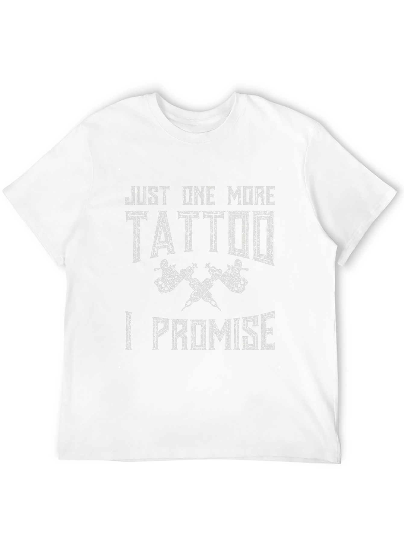 Black Just One More Tattoo T-Shirt view 12